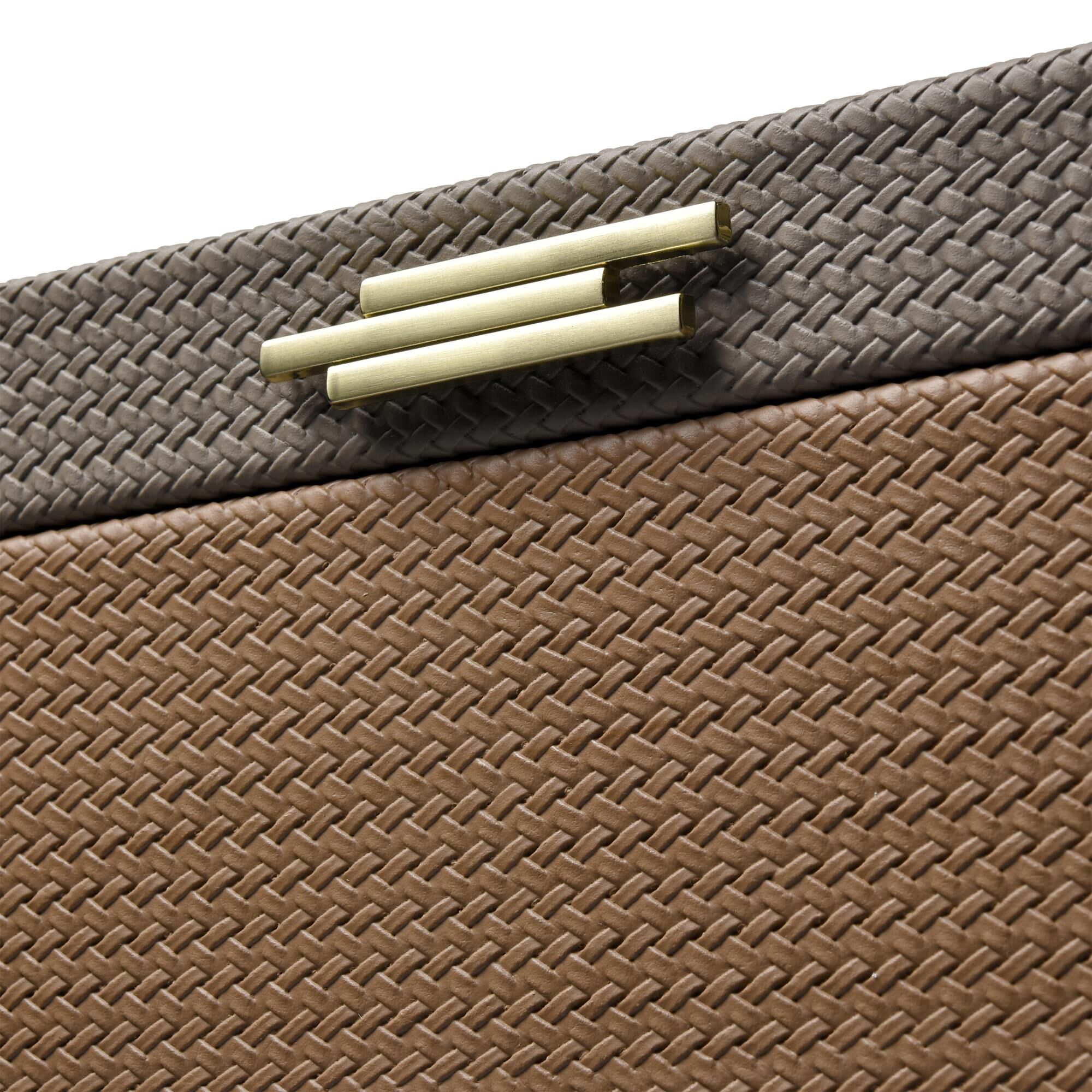 Shown in Brown finish