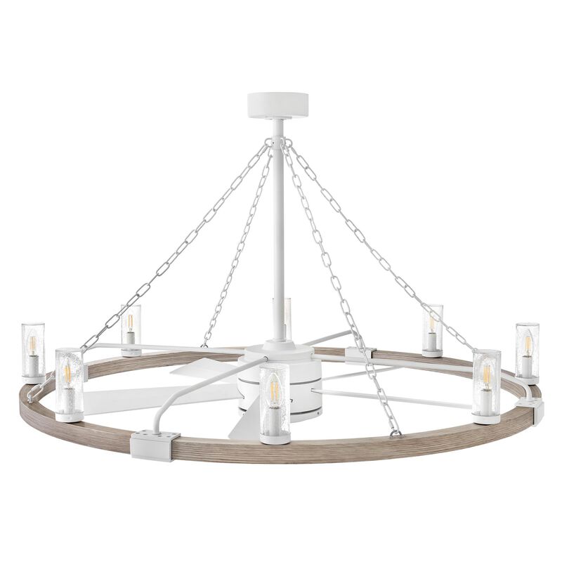 Sawyer 44 Inch Chandelier Ceiling Fan with Light Kit by Hinkley