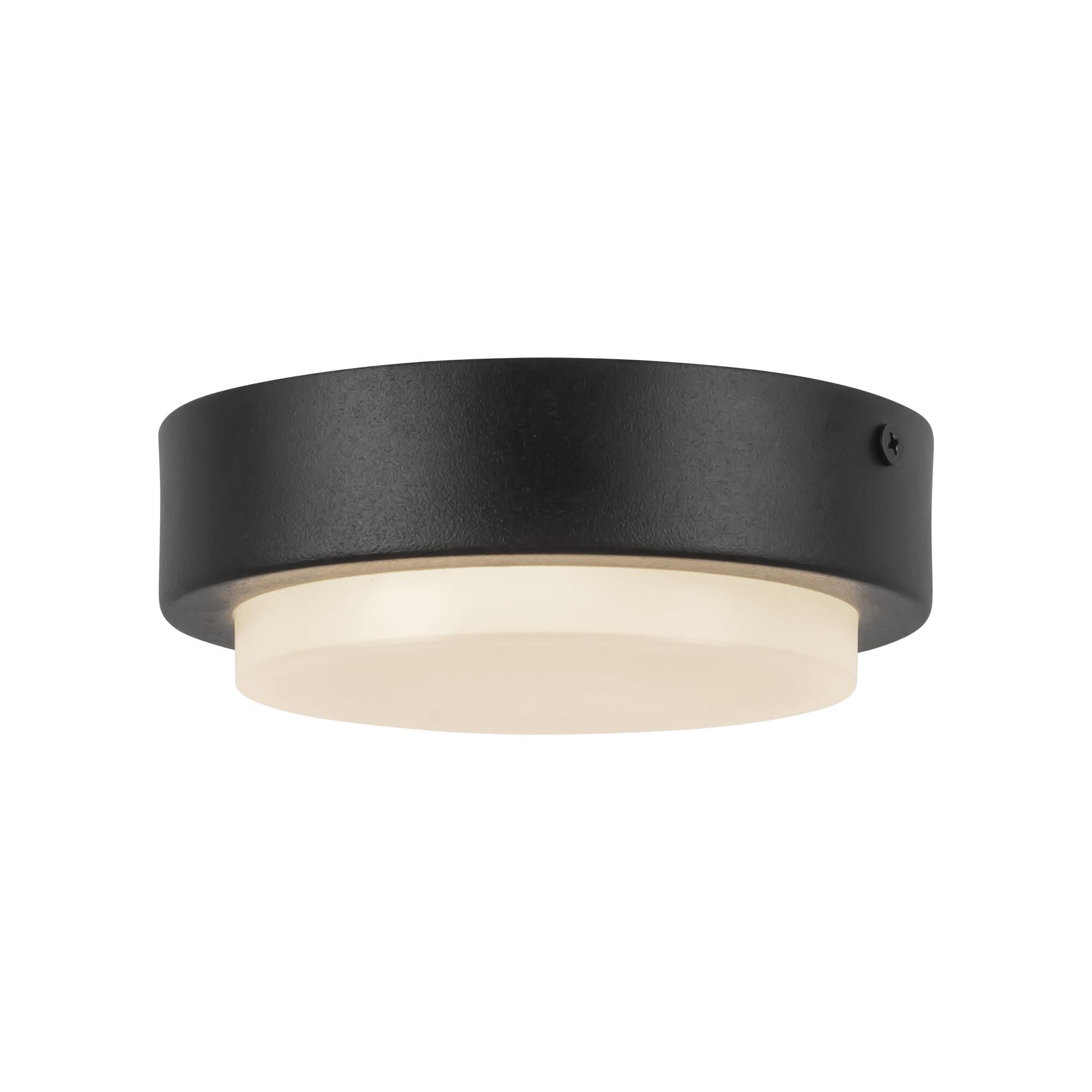 Shown in Black finish and Frosted Polycarbonate Diffuser glass