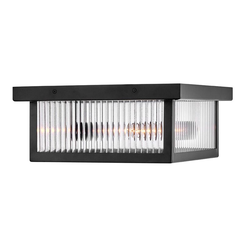 Torrent 14 Inch 2 Light Outdoor Flush Mount by Hinkley