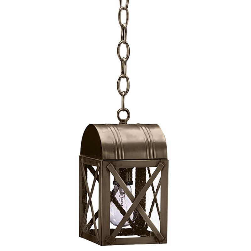 Adams 9 Inch Outdoor Hanging Lantern by Northeast Lantern