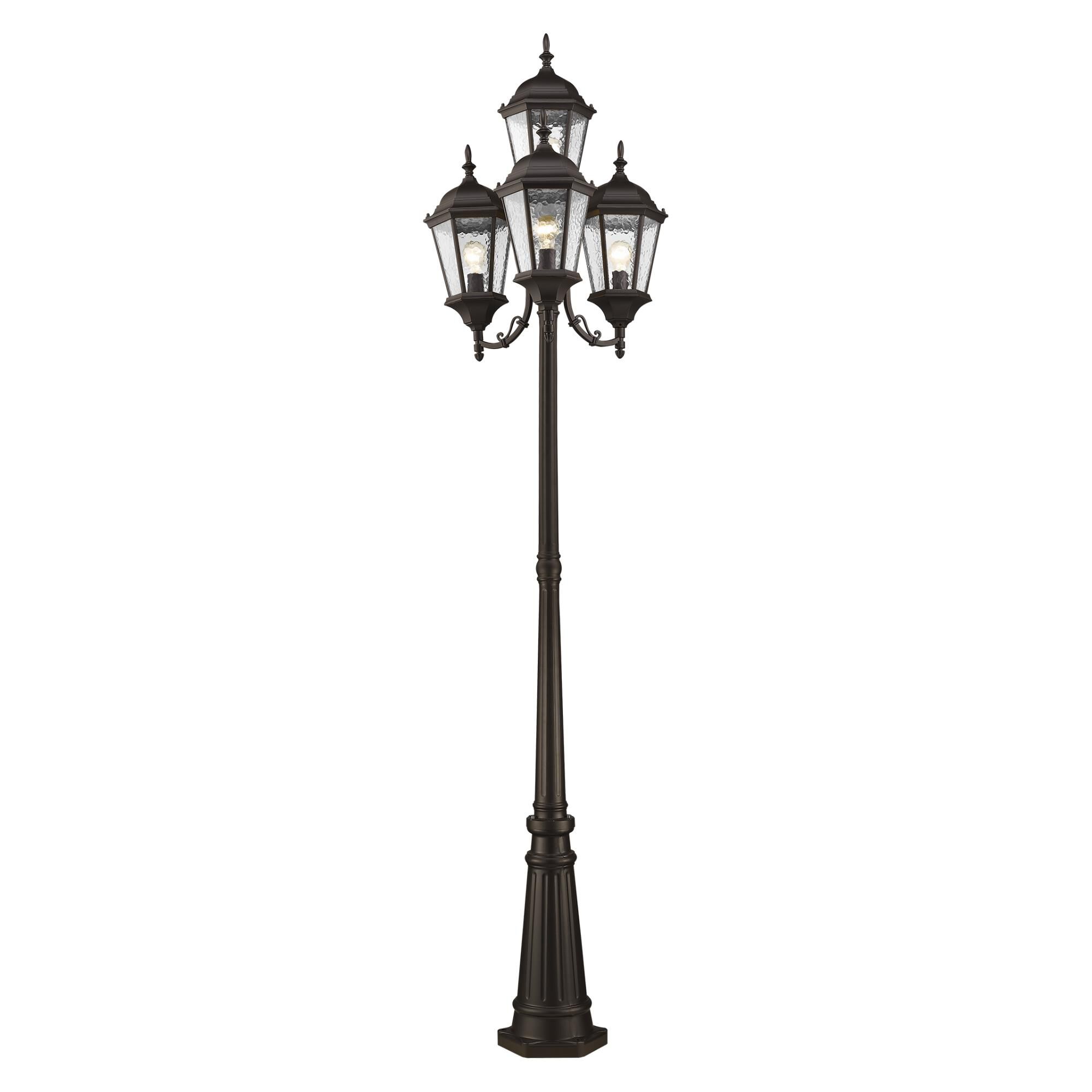 Hamilton 95 Inch Tall Outdoor Post Lamp by Livex Lighting