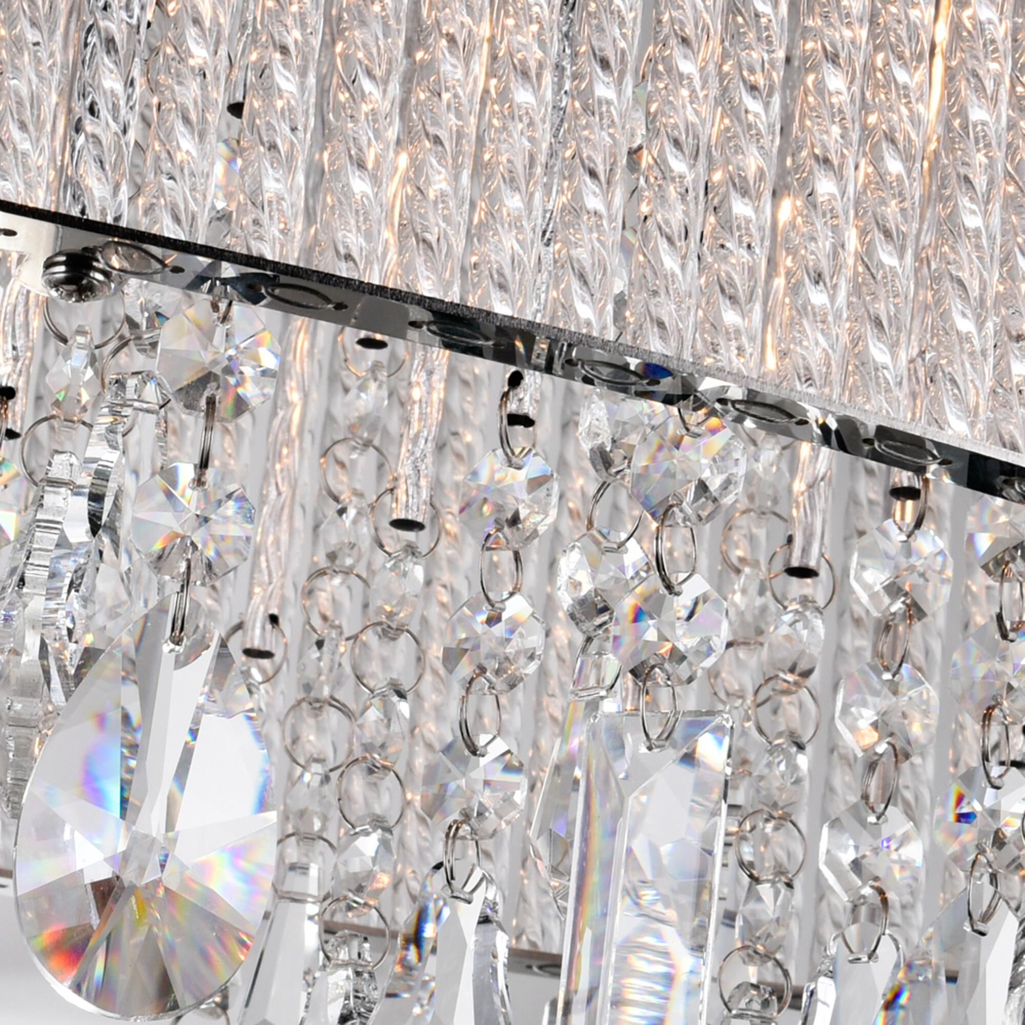 Benson 26 Inch 5 Light Chandelier by CWI Lighting