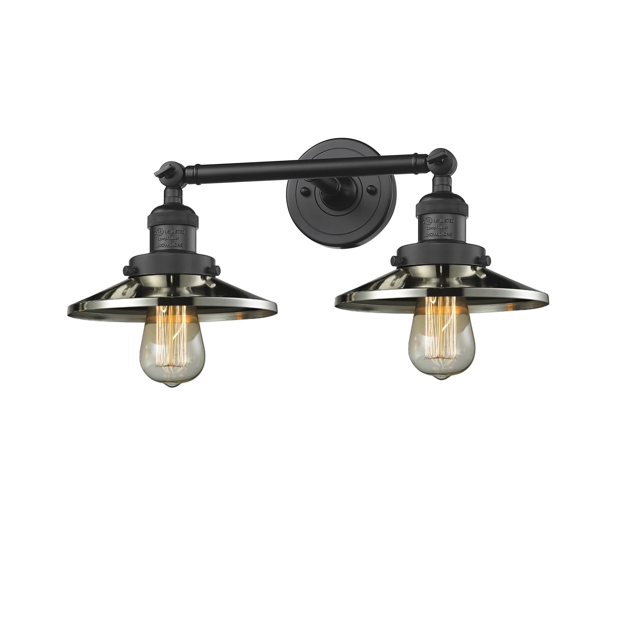 Bruno Marashlian Bare Bulb 11 Inch 2 Light Bath Vanity Light by Innovations Lighting