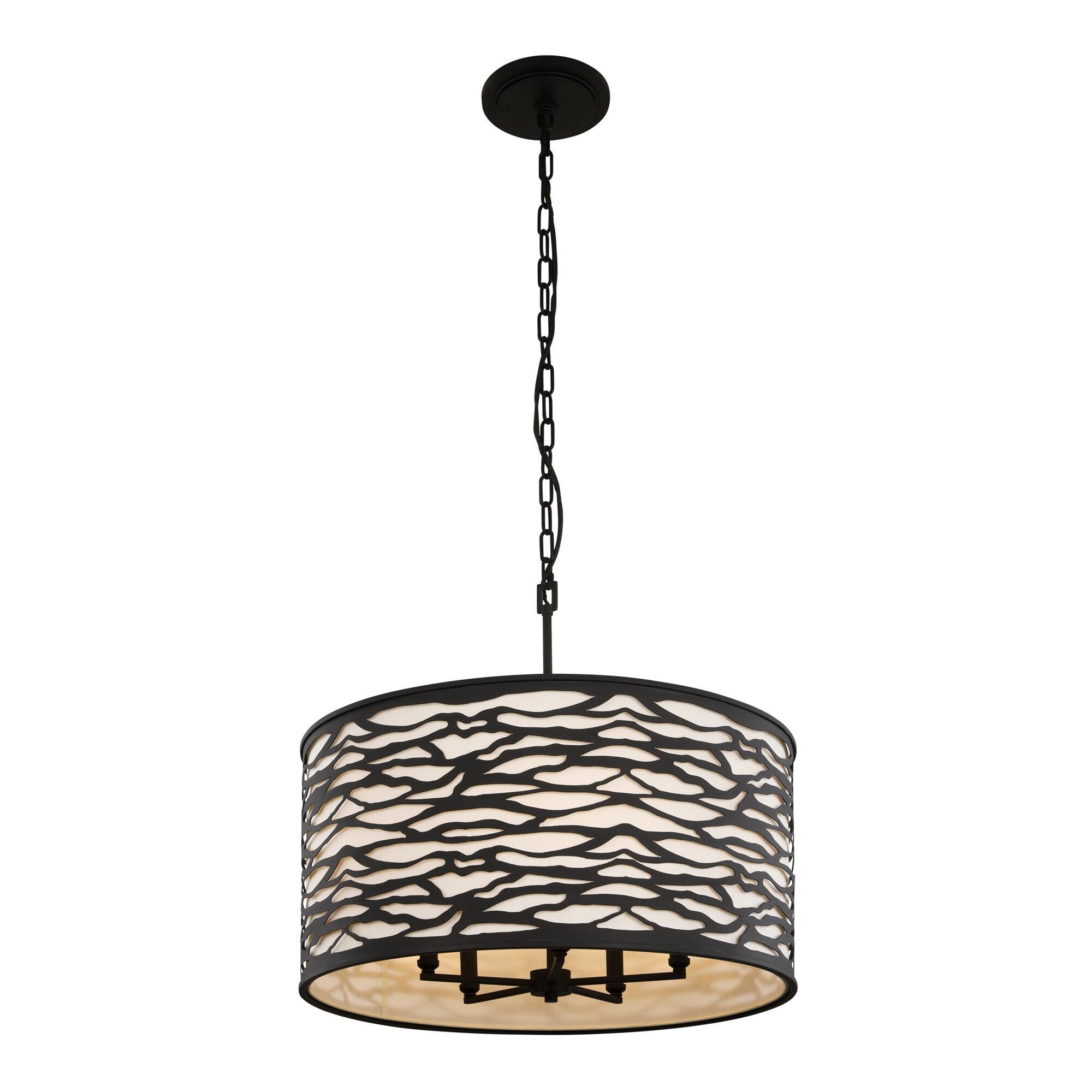 Shown in Carbon Black finish and Bone Linen shade