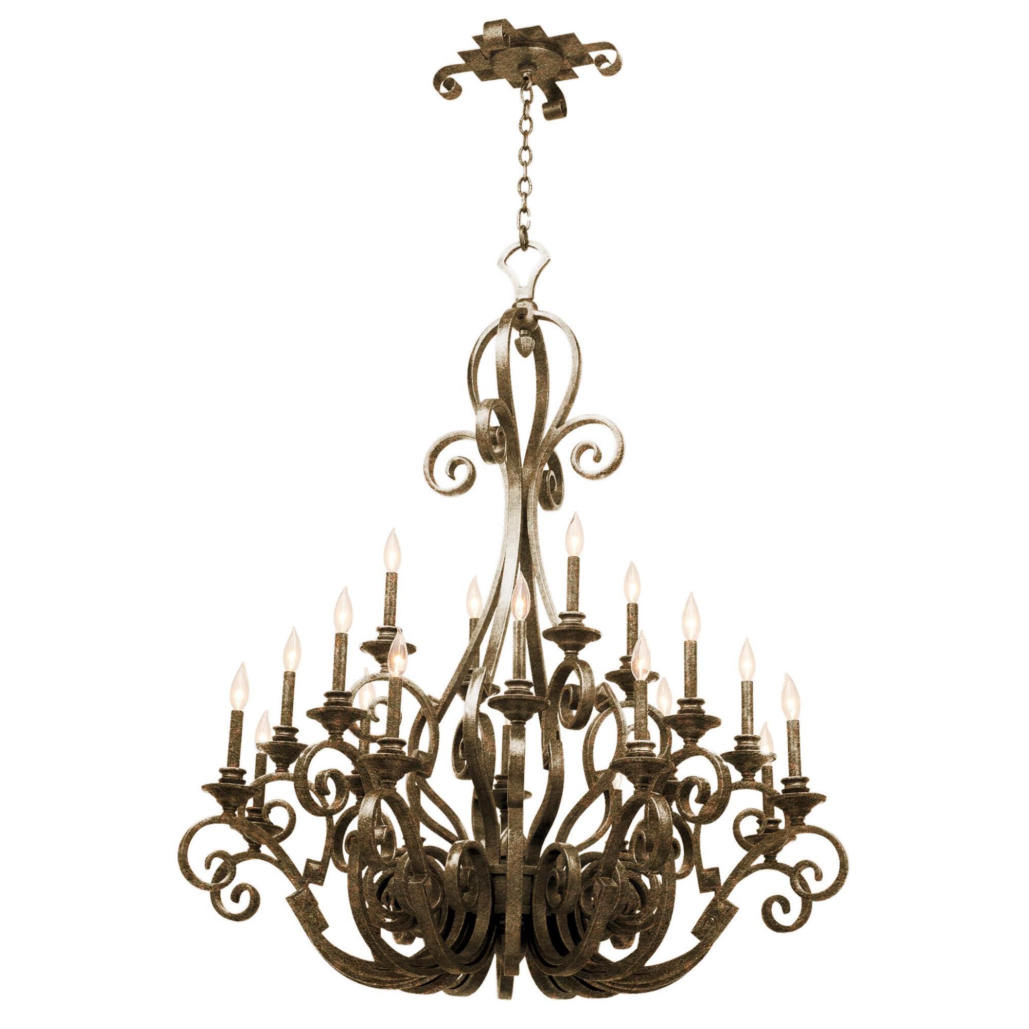 Ibiza 20 Light Chandelier by Kalco Lighting