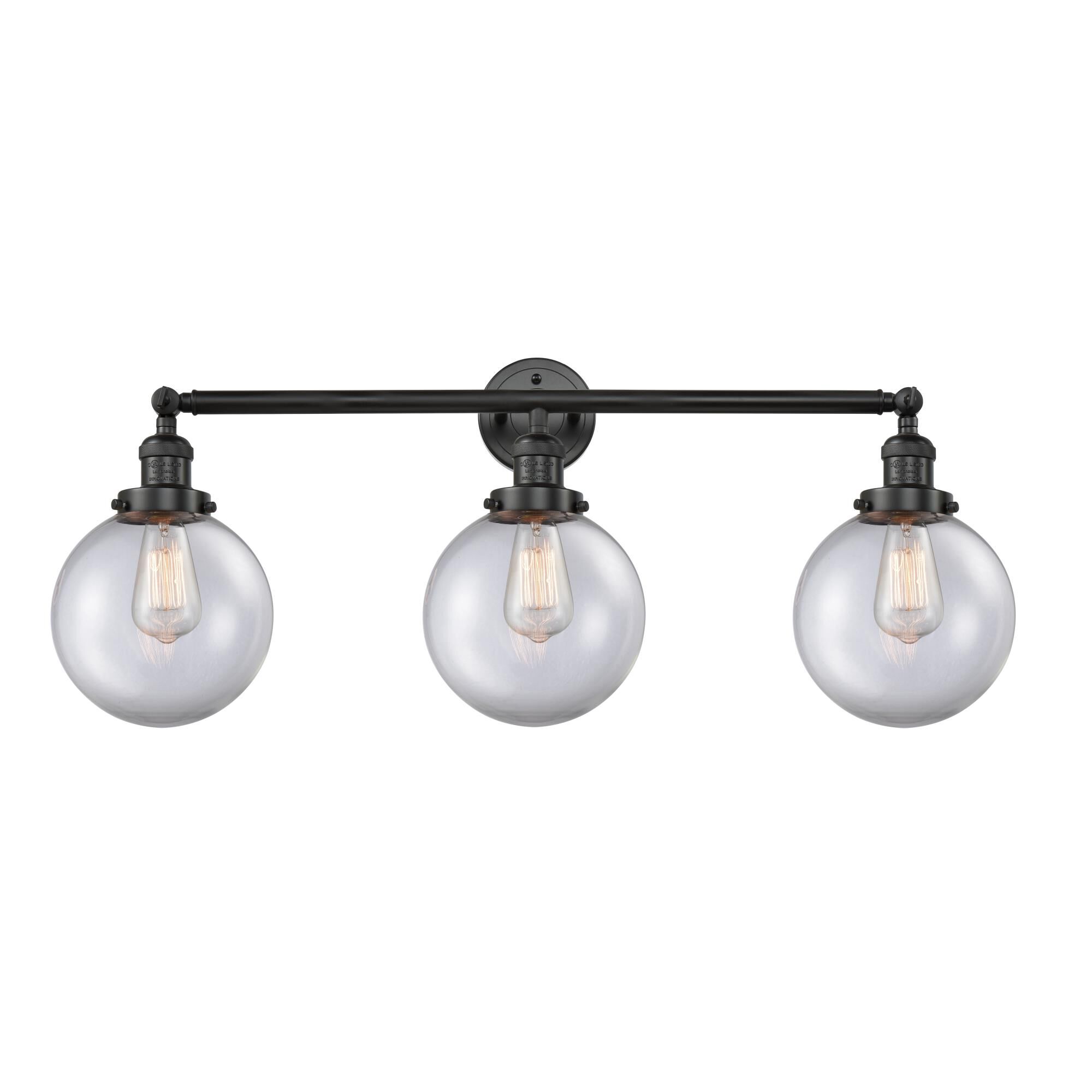 Bruno Marashlian Large Beacon 32 Inch 3 Light Bath Vanity Light by Innovations Lighting