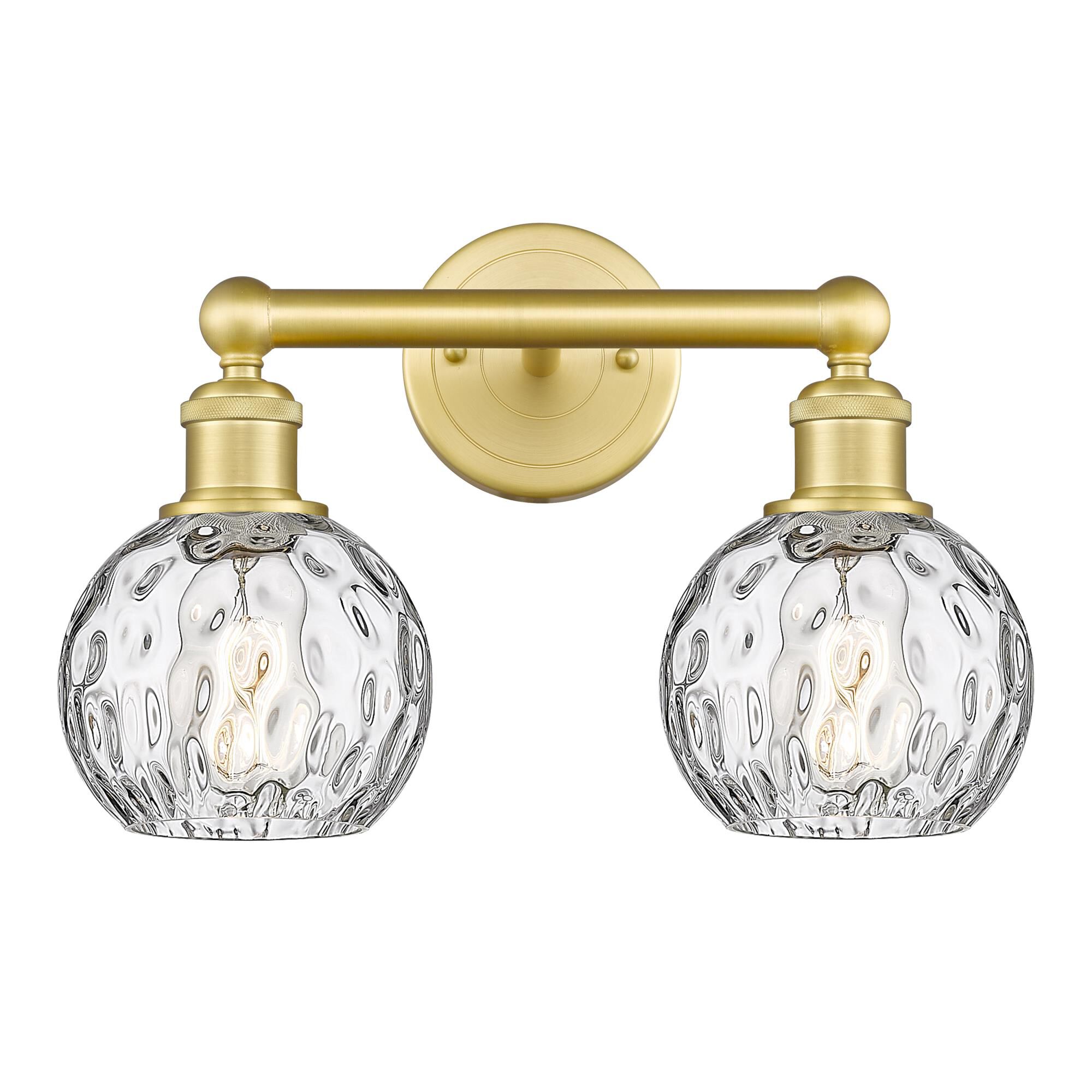 Bruno Marashlian Athens Water Glass 15 Inch 2 Light Bath Vanity Light by Innovations Lighting