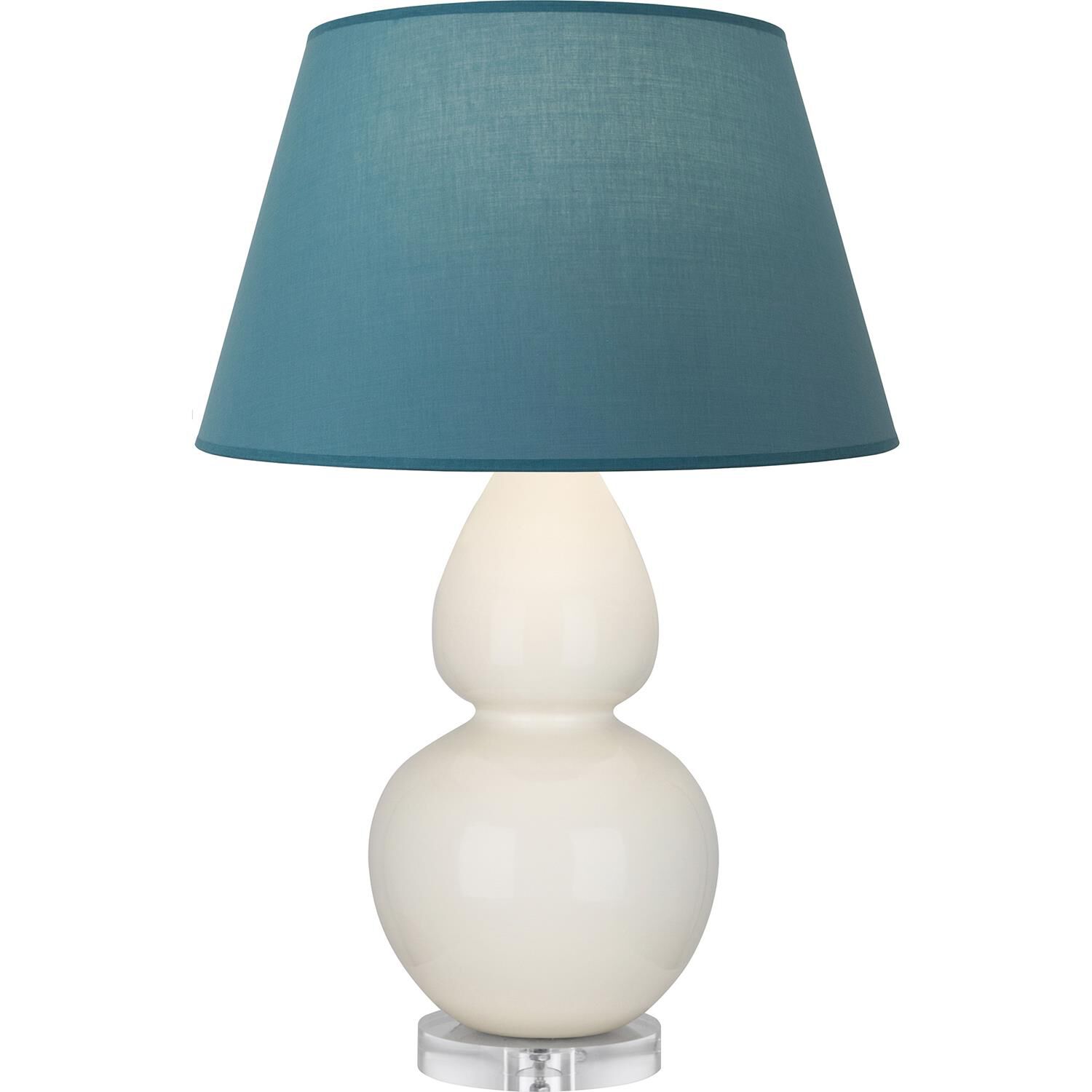 Double Gourd 31 Inch Table Lamp by Robert Abbey
