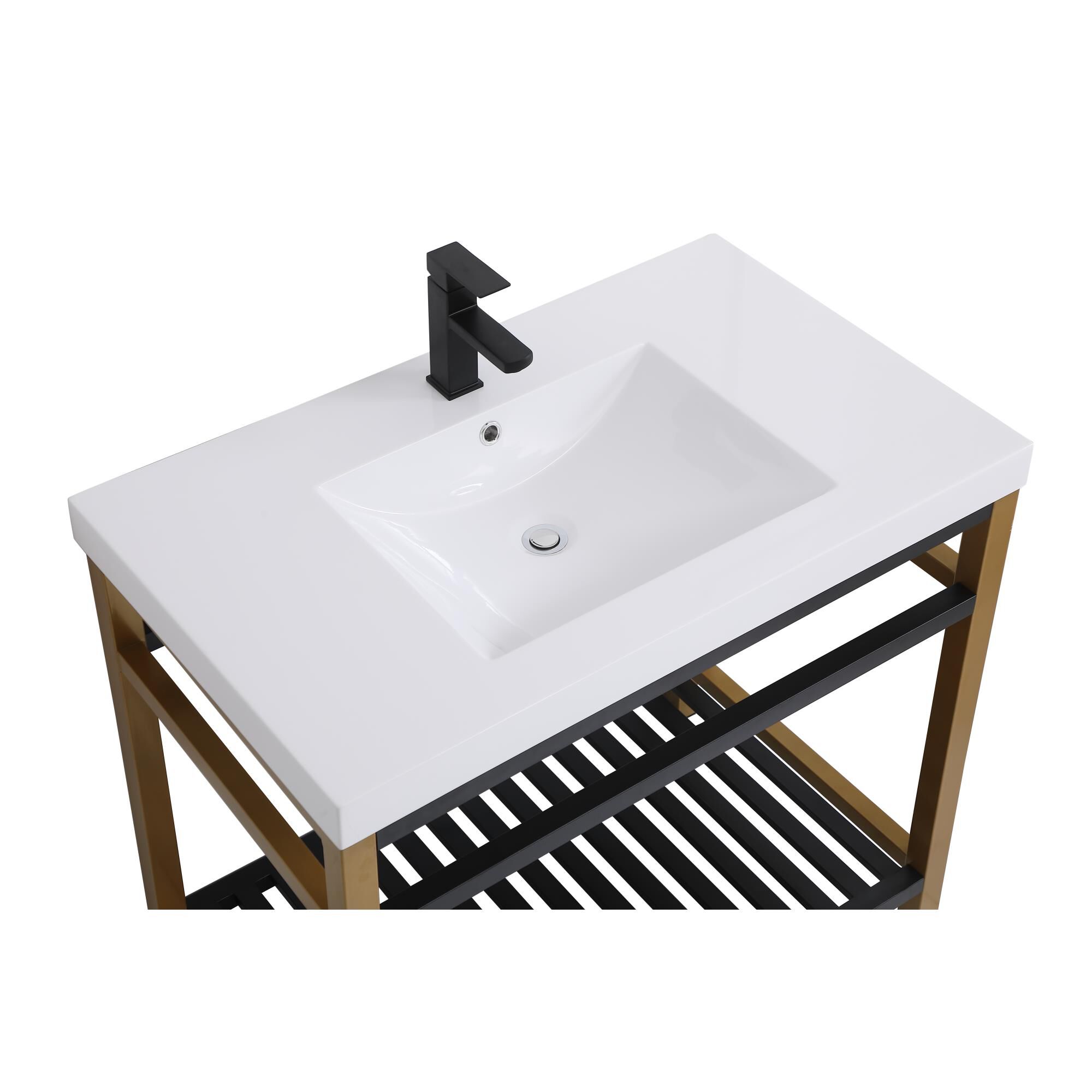 Shown in Golden Black finish