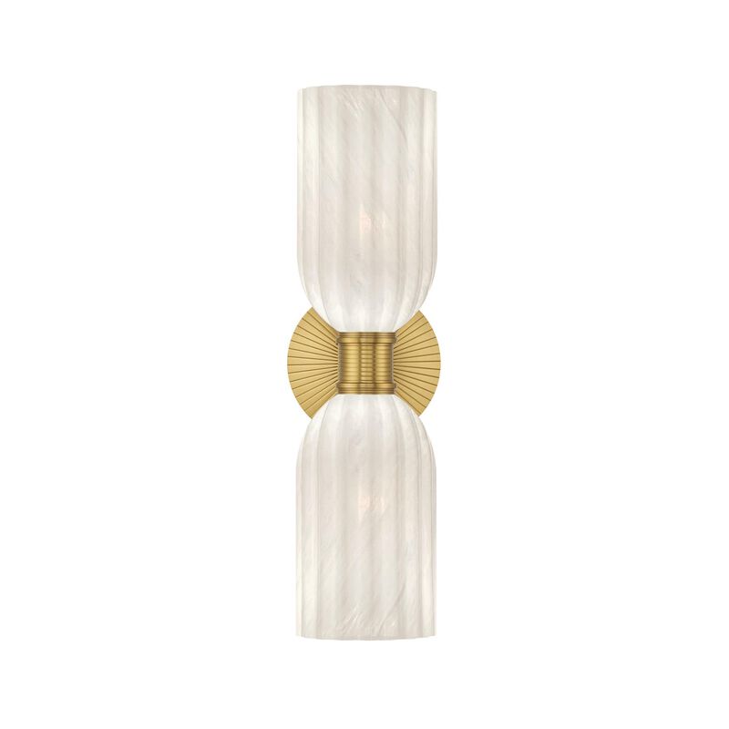 Lotus 17 Inch Wall Sconce by Crystorama
