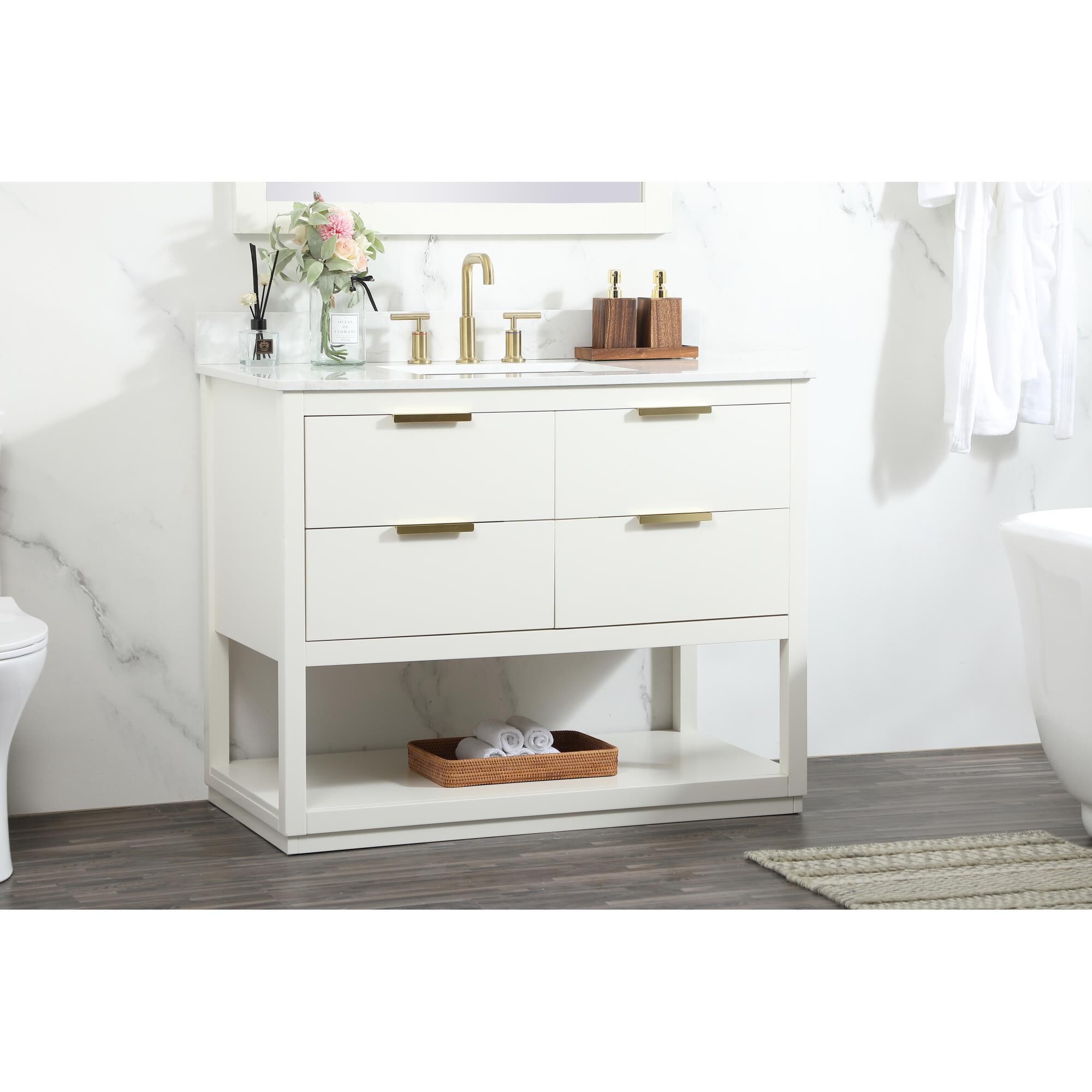 Larkin 42 Inch Bath Vanity by Elegant Decor