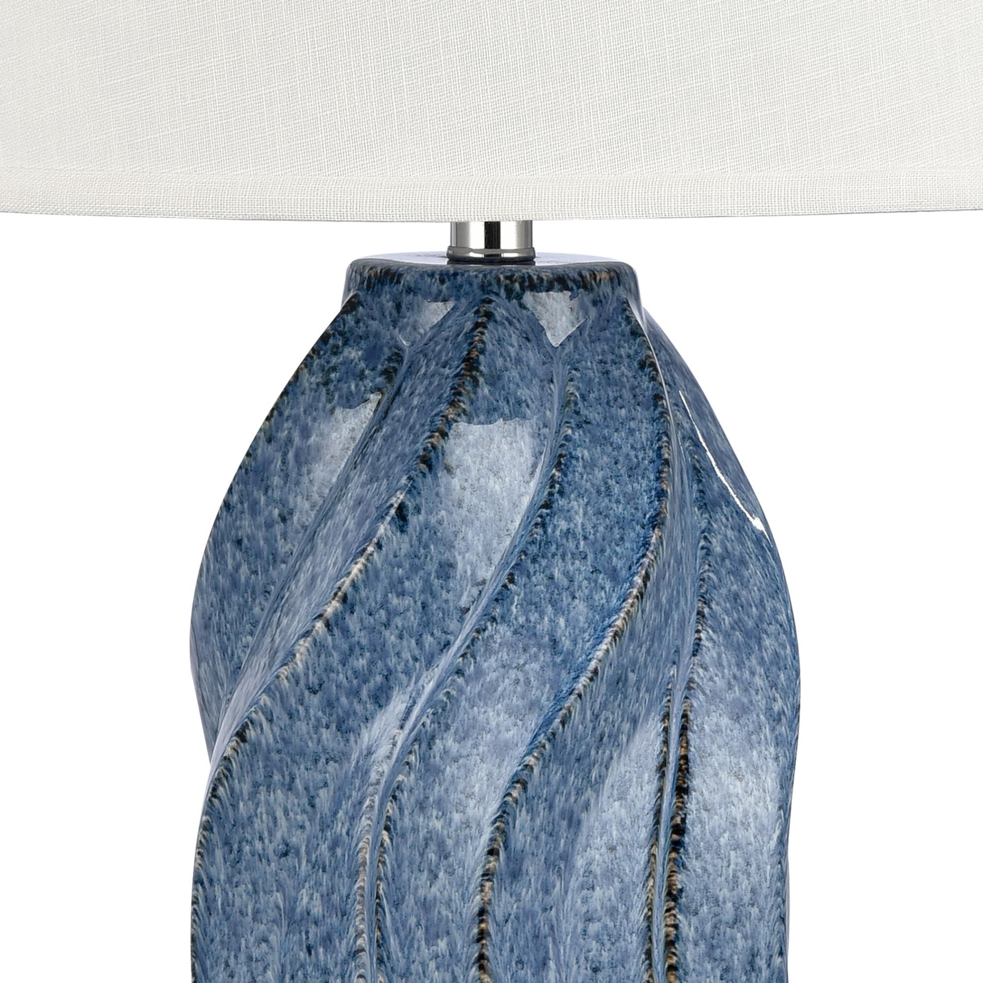 Blue Swell 28 Inch Table Lamp by ELK Home