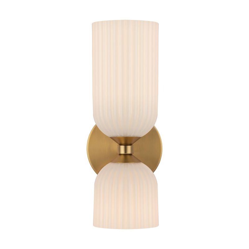 Nelly 12 Inch 2 Light Bath Vanity Light by Alora Mood