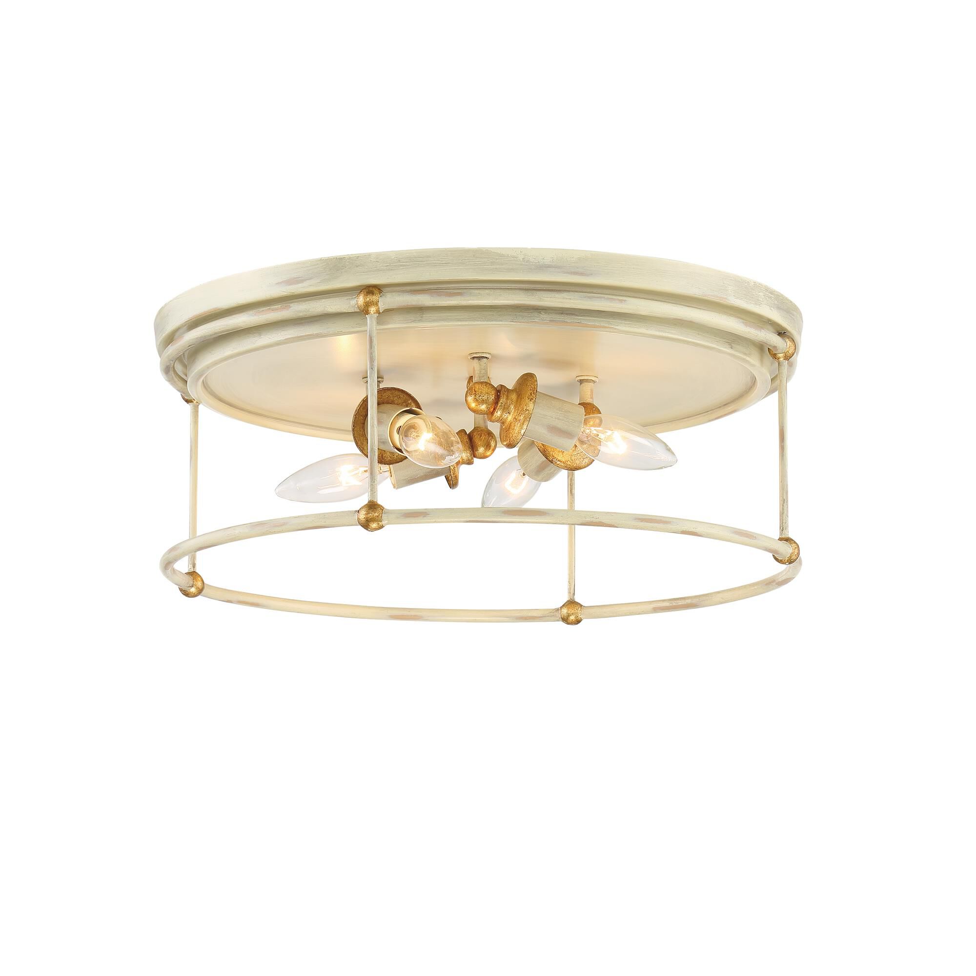 Shown in Farm House White With Gilded G finish