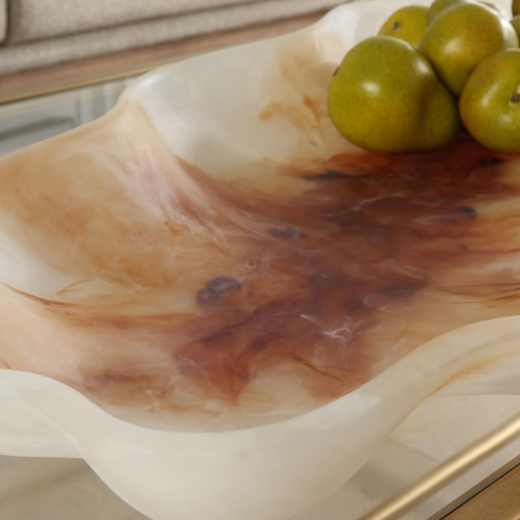 Shown in Brown and White finish