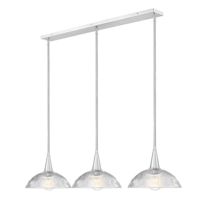 Lunelle Medium Linear Chandelier by Z-Lite