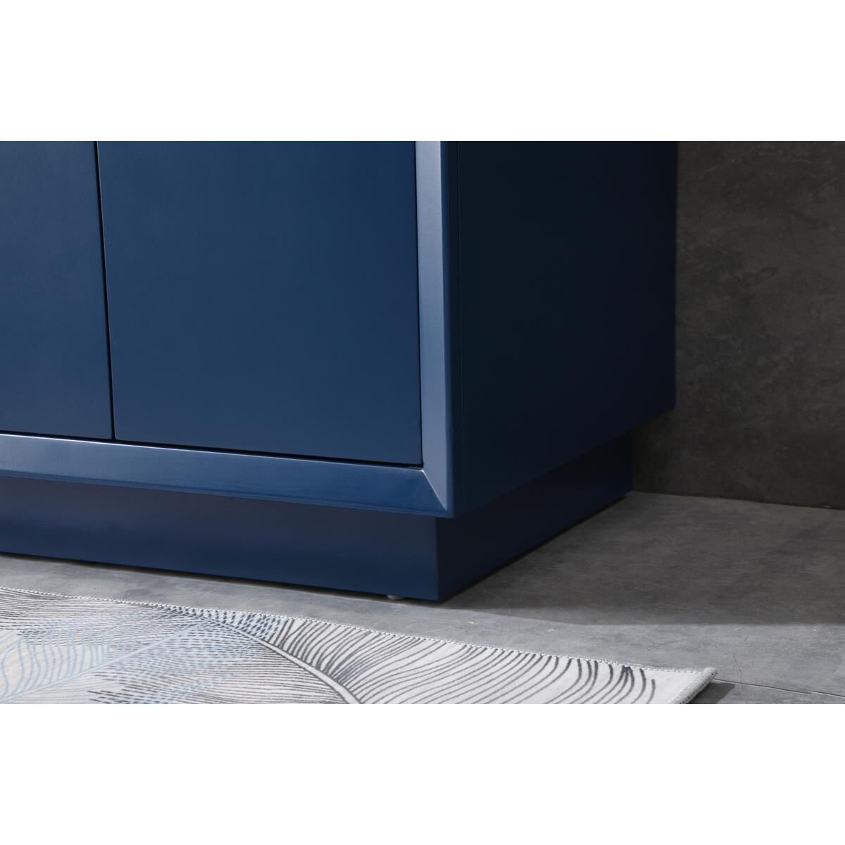 Shown in Blue finish