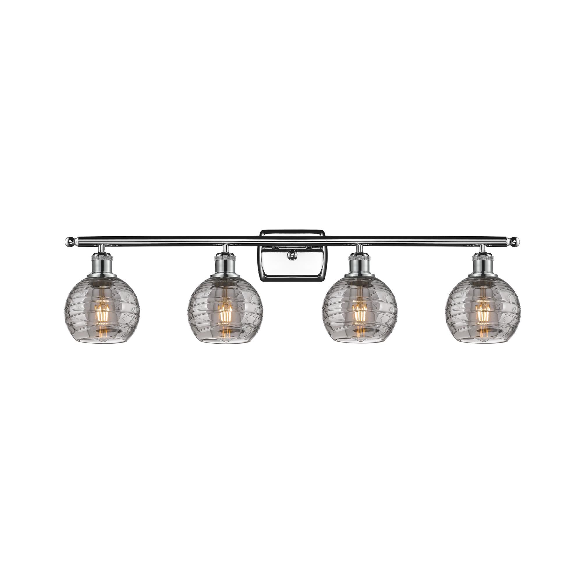Bruno Marashlian Athens Deco Swirl 36 Inch Bath Vanity Light by Innovations Lighting
