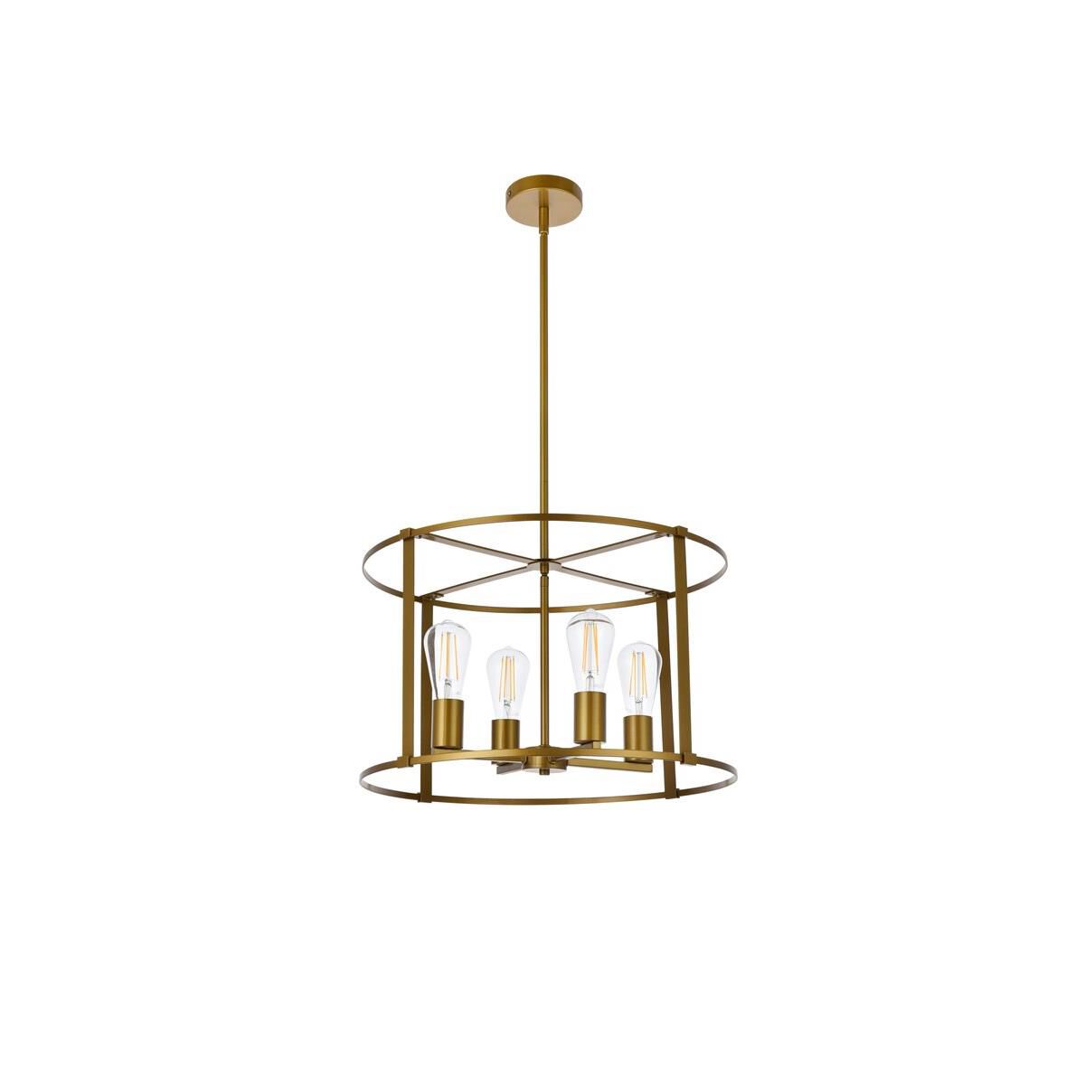 Agnys 20 Inch Large Pendant by Elegant Lighting