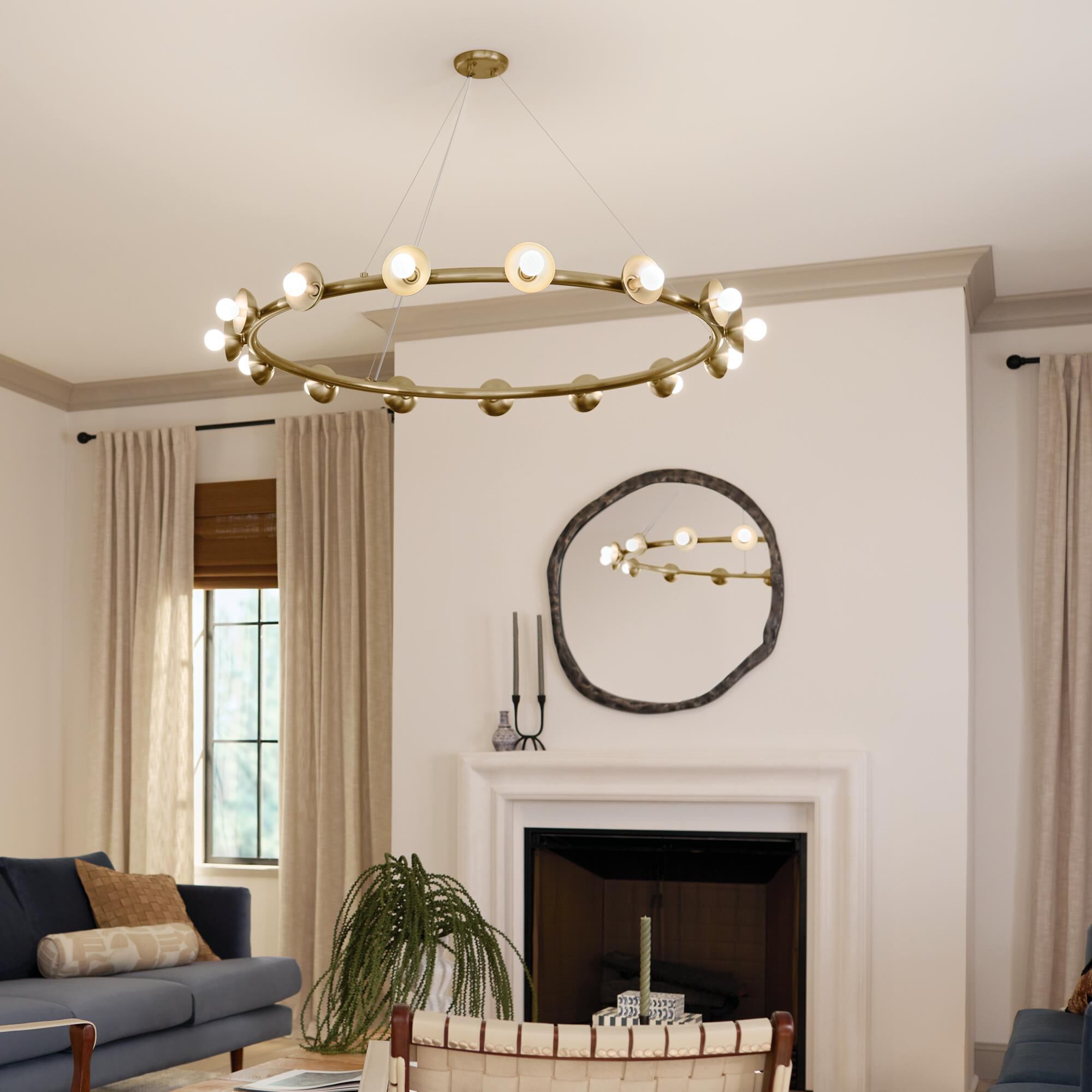 Palta 50 Inch 15 Light Chandelier by Kichler Lighting