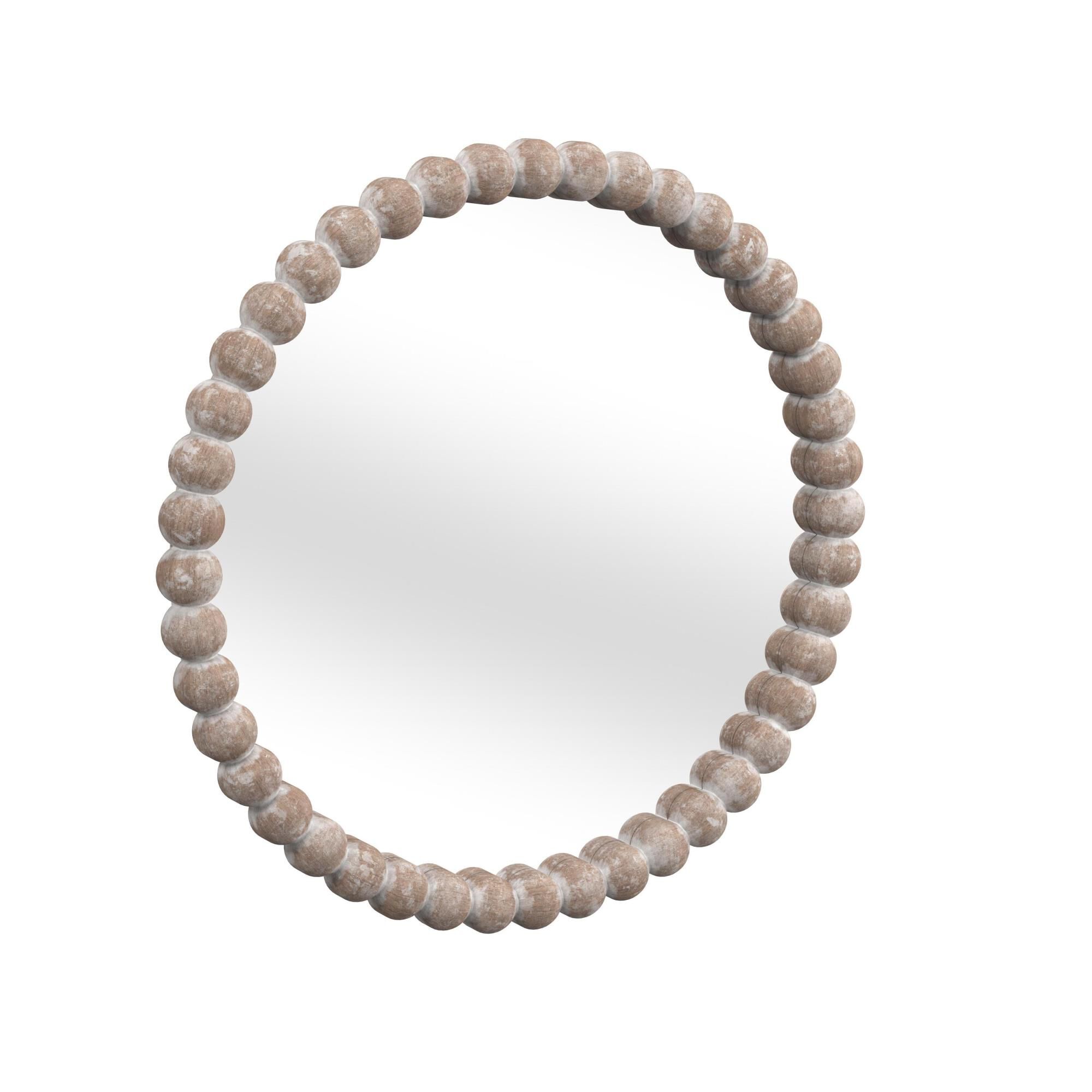 Zeena 30 Inch Decorative Mirror by Bassett Mirror Company