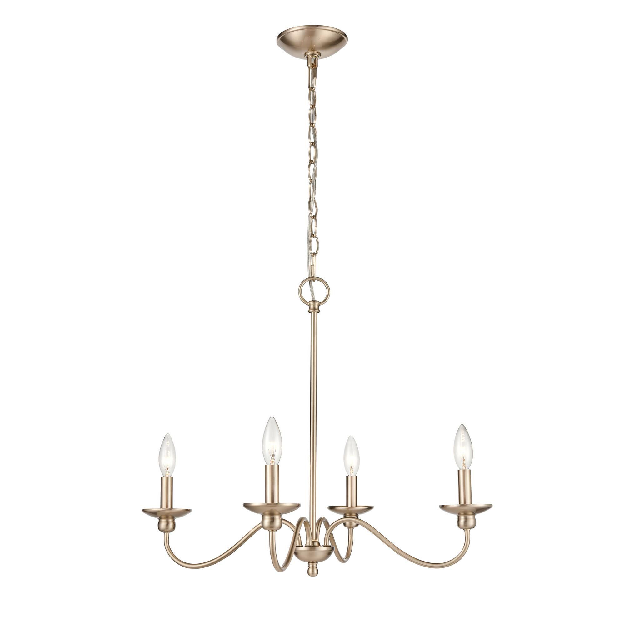 Delvona 24 Inch 4 Light Chandelier by Millennium Lighting
