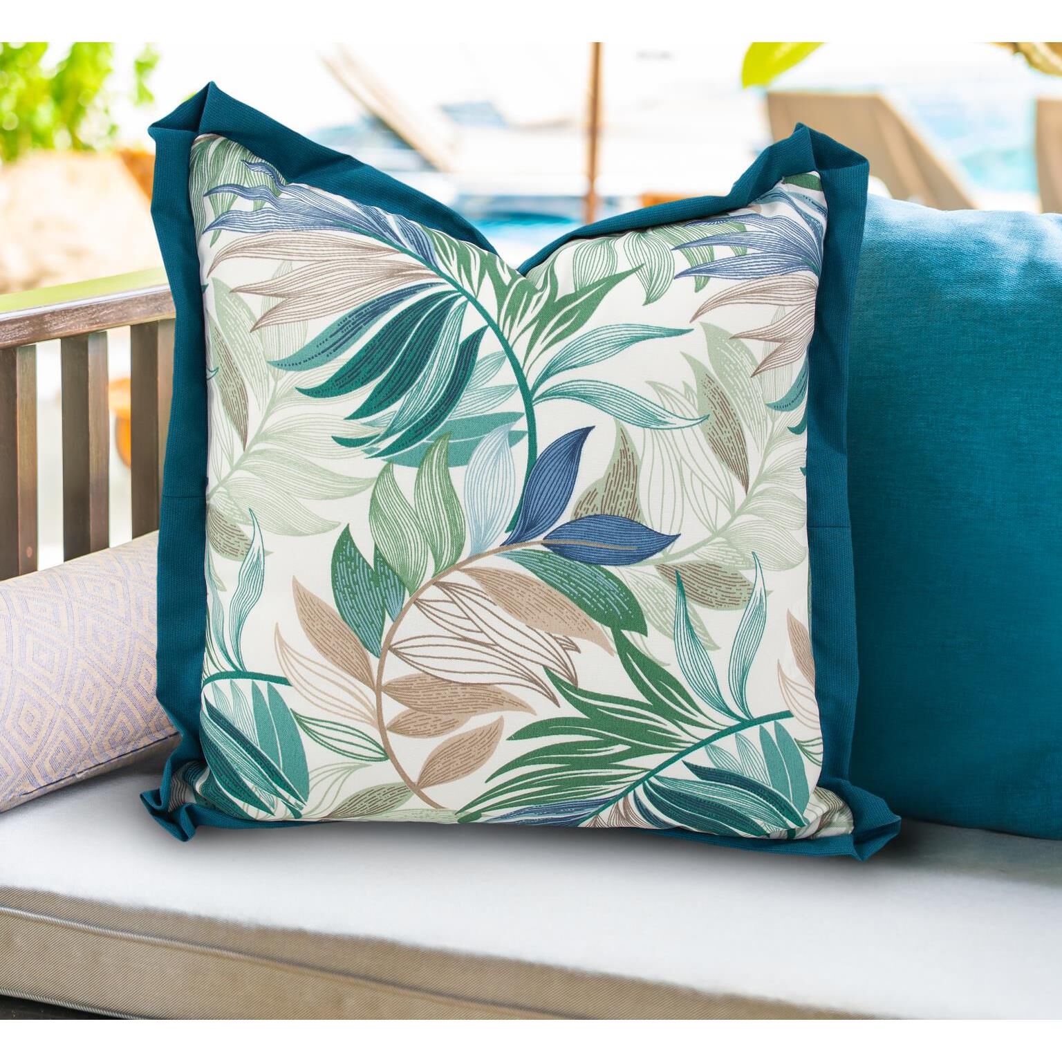 The Fern Pillow Decorative Pillow by Howard Elliott Collection