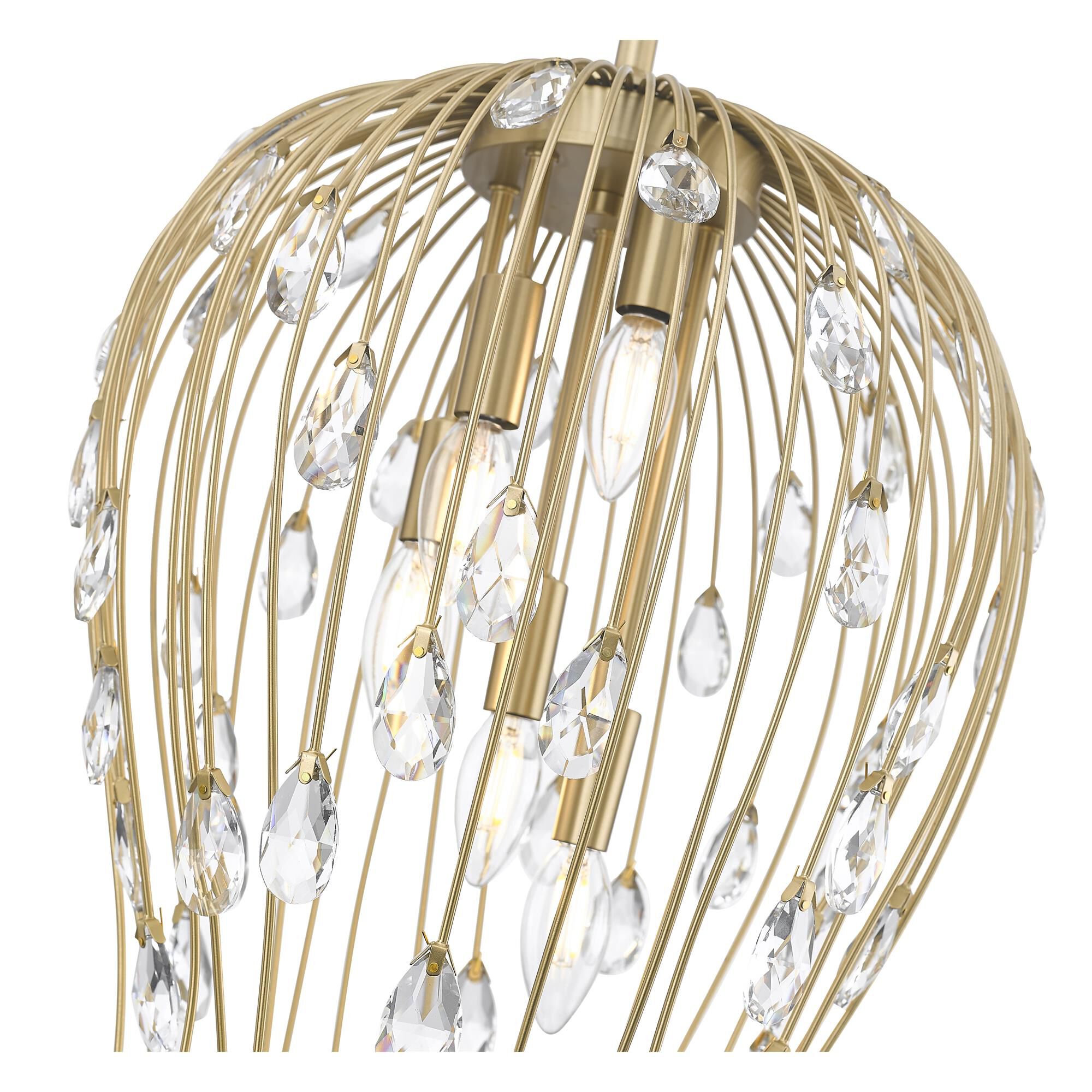 Shown in Modern Gold finish