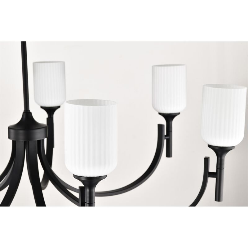 Solara 40 Inch Chandelier by Nuvo Lighting