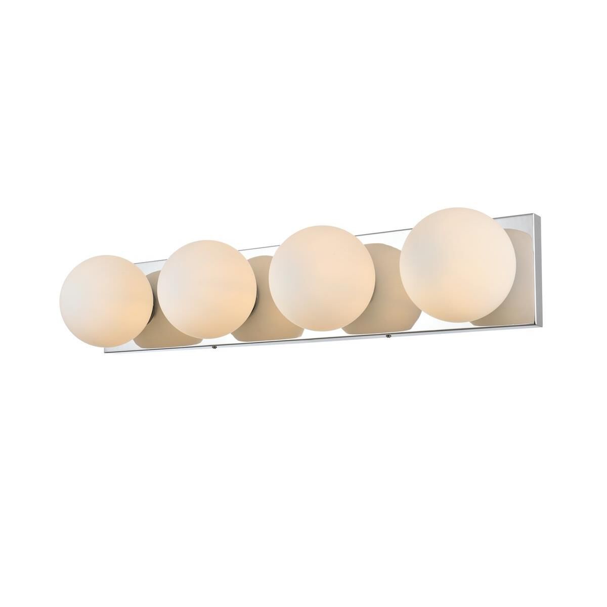 Jaylin 31 Inch 4 Light Bath Vanity Light by Elegant Lighting
