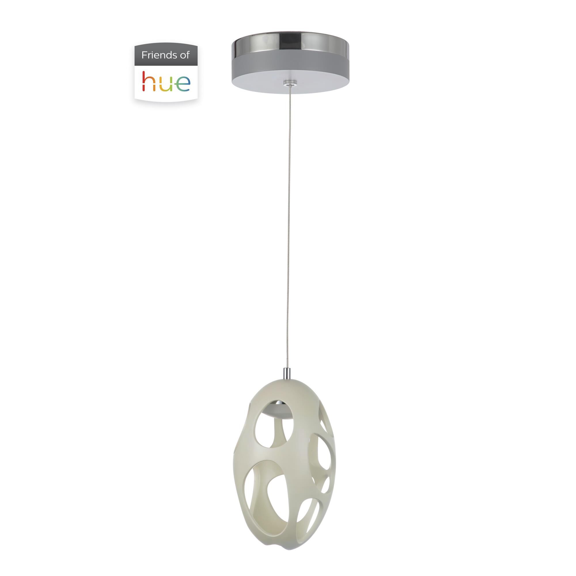 Ovale 7 Inch LED Mini Pendant by Craftmade