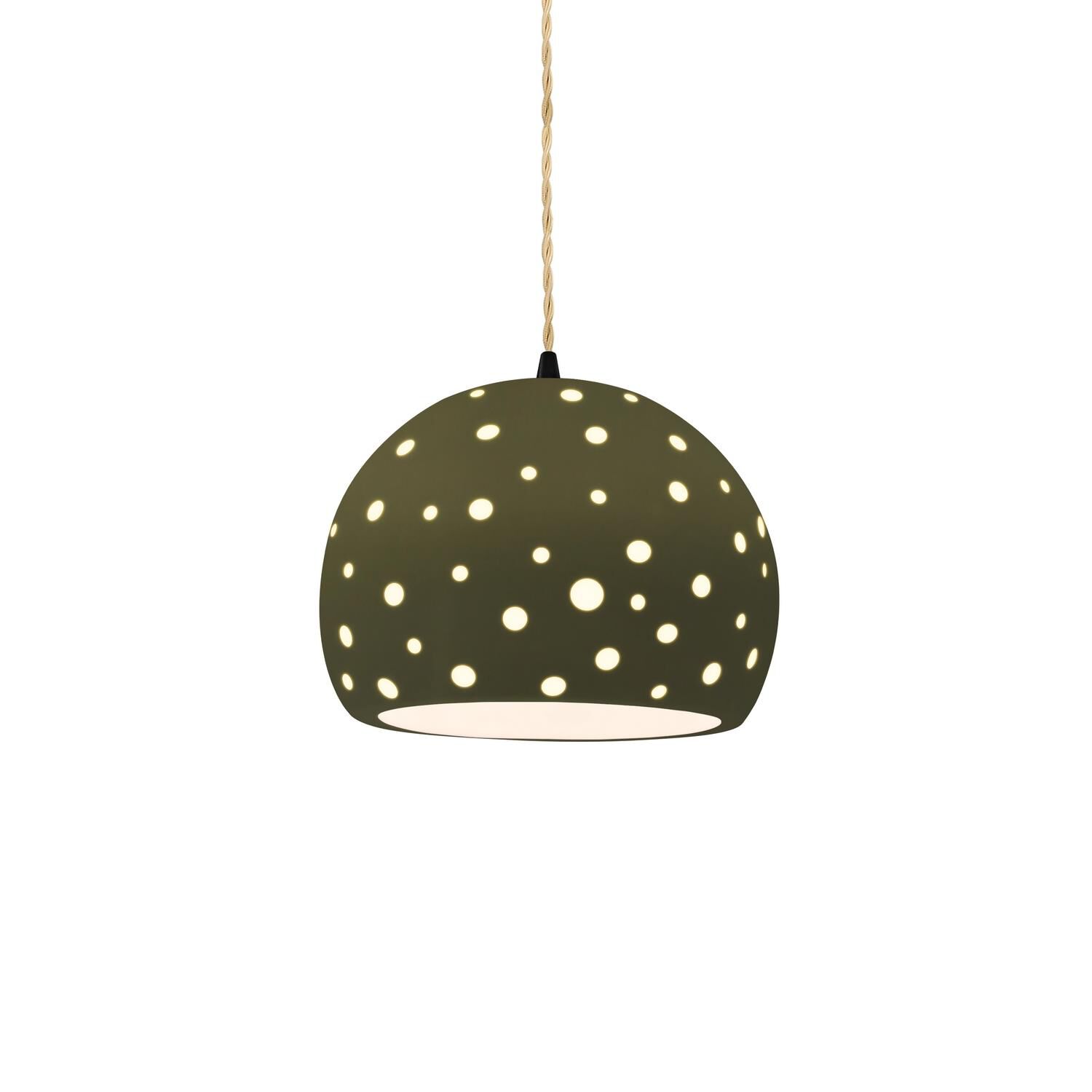 Shown in Matte Black finish and Matte Green shade