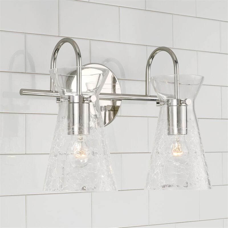 Mila 14 Inch 2 Light Bath Vanity Light by Capital Lighting Fixture Company
