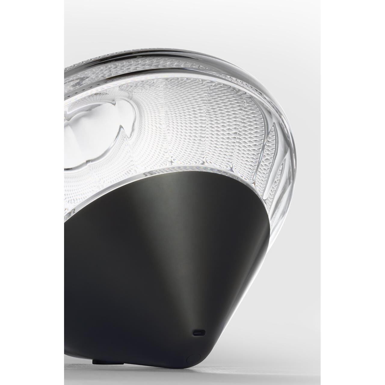 Shown in Bronze finish and Clear crystal