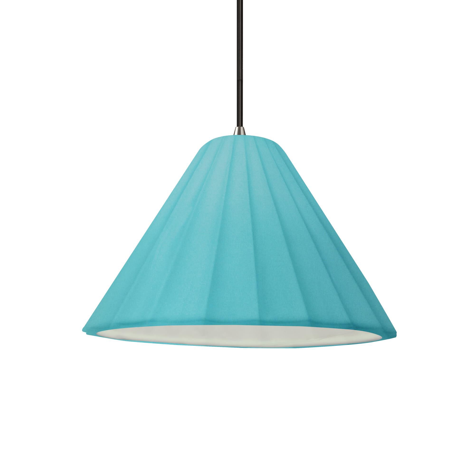 Fluted 11 Inch Mini Pendant by Justice Design Group