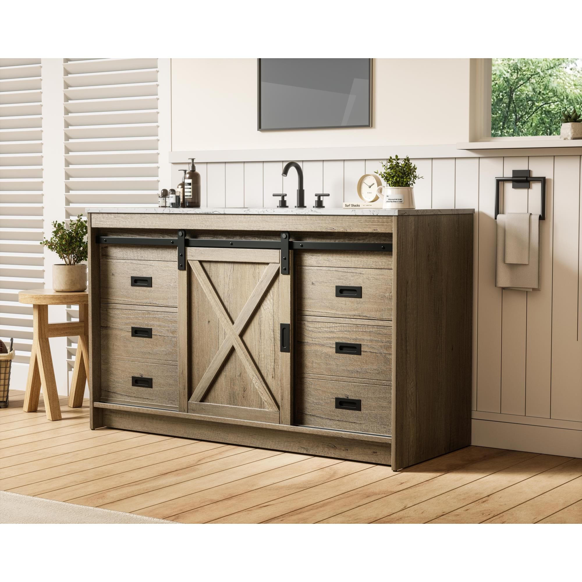 Shown in Natural Oak finish