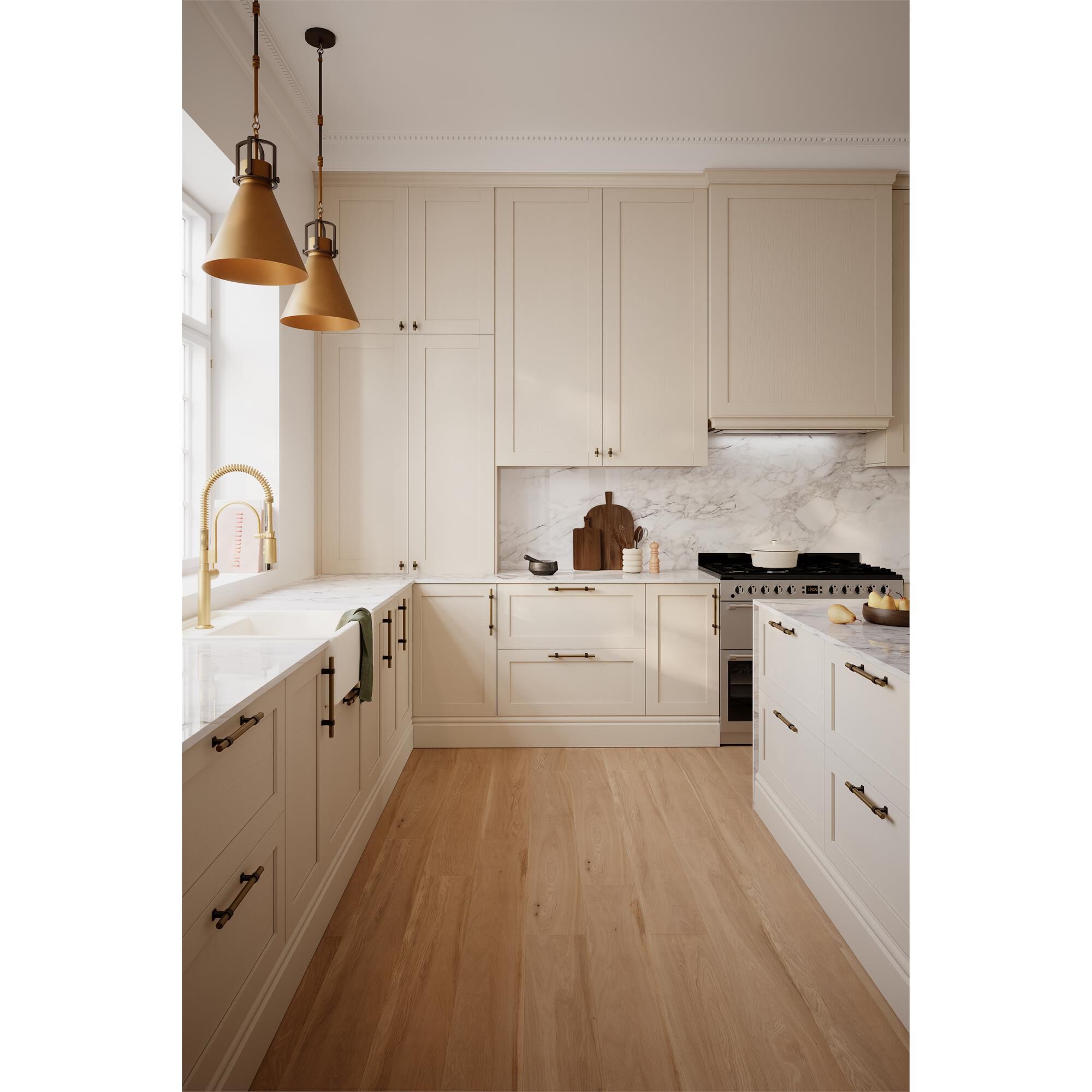 Shown in Legacy Brass finish
