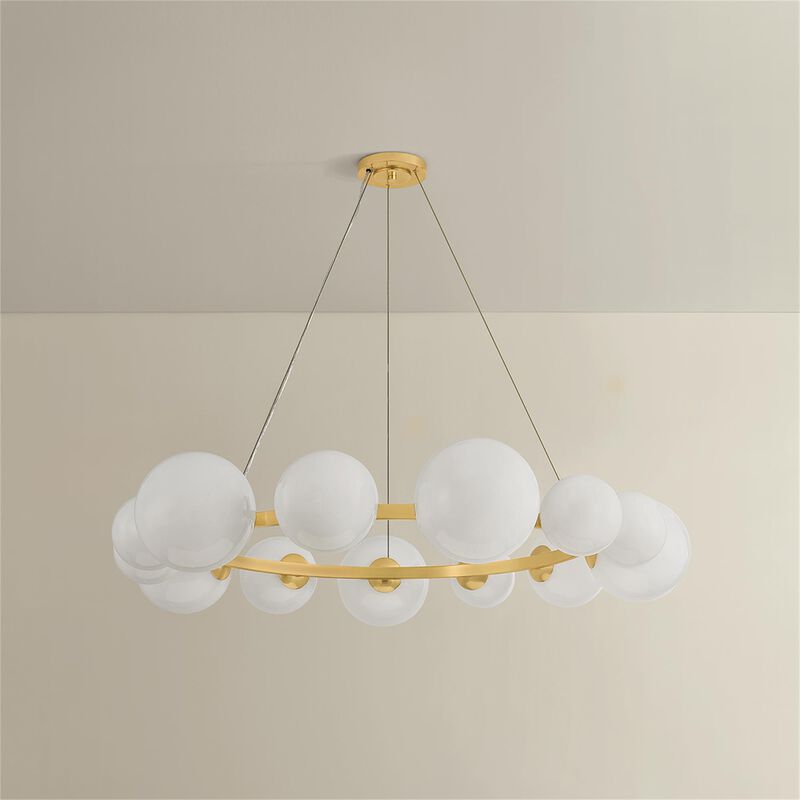 Pacama 55 Inch Chandelier by Hudson Valley Lighting