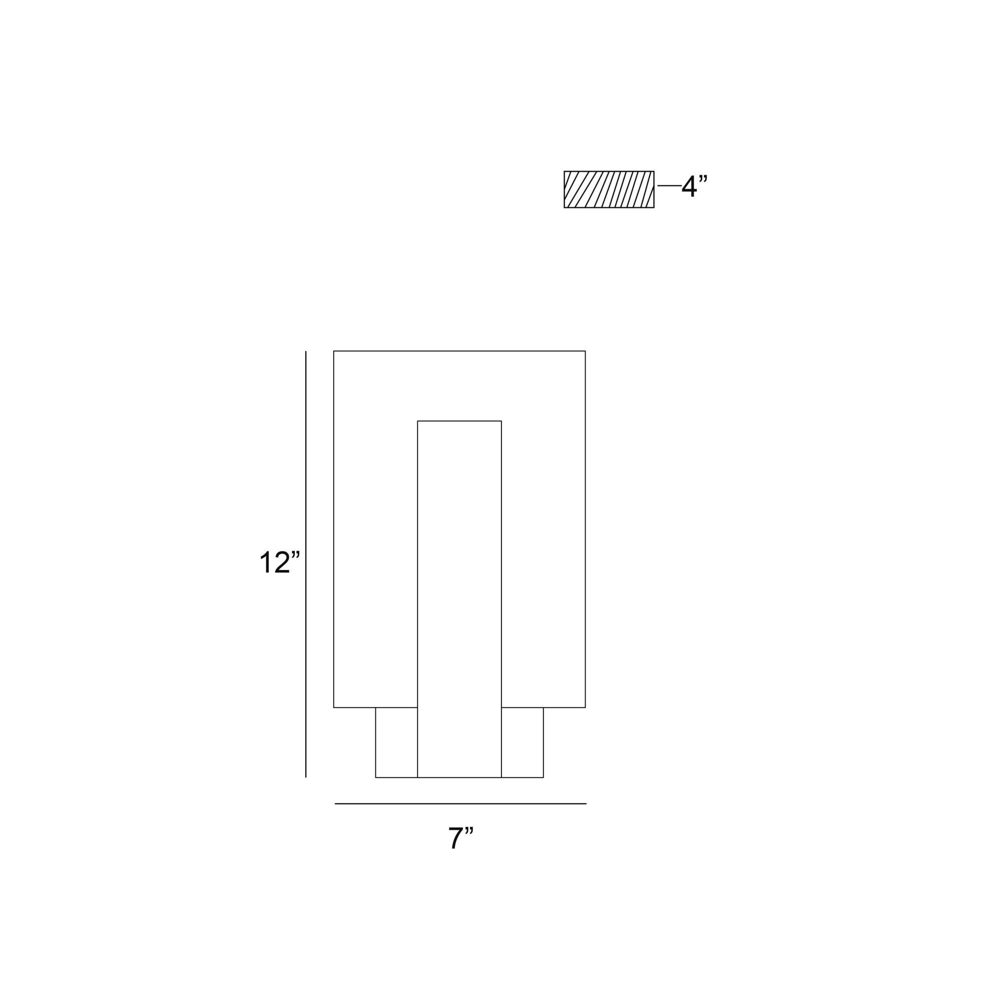 Eurofase Lighting Carta 12 Inch LED Wall Sconce