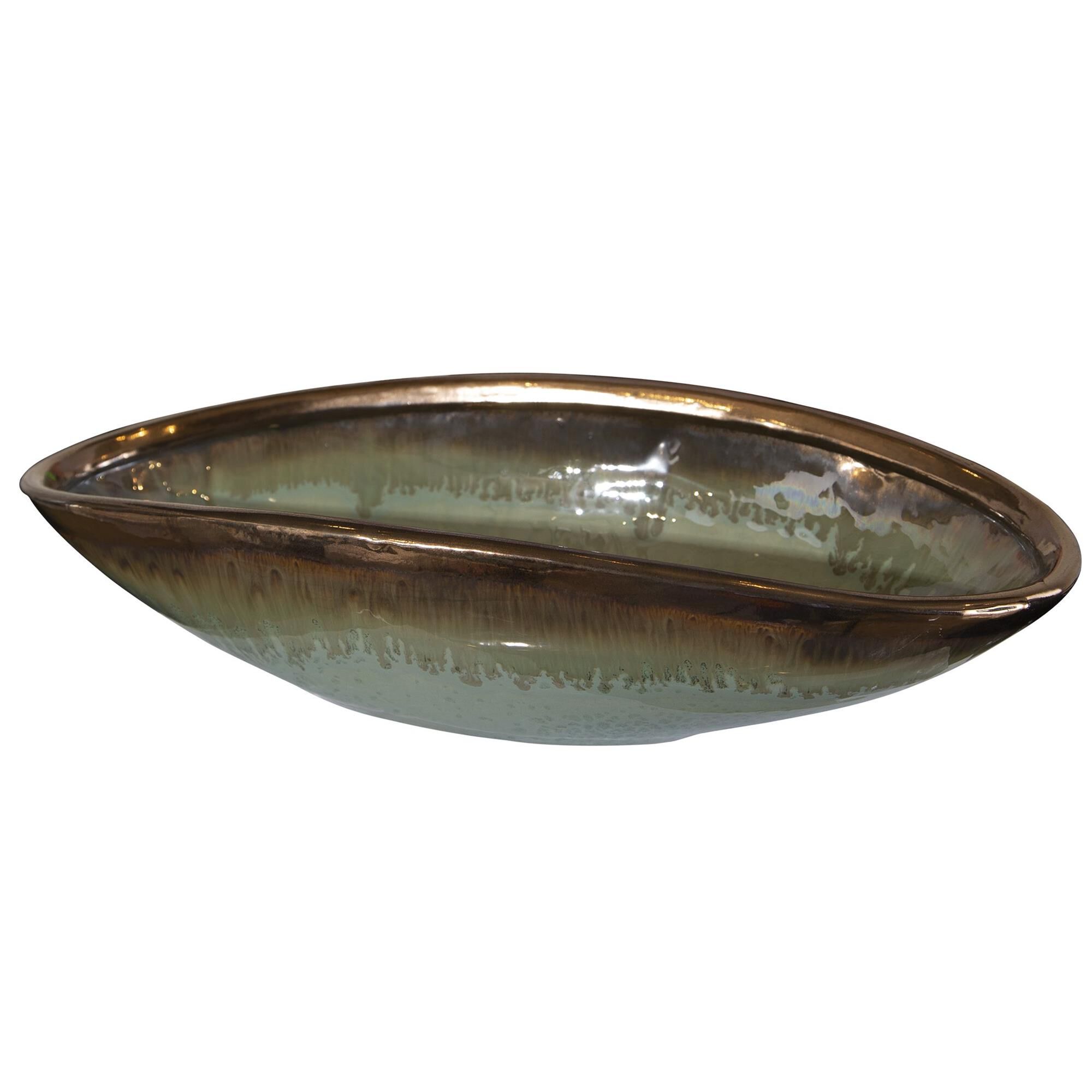 Shown in Earthenware Bowl Is Finished In A Calming Mint Green Glaze With Aqua Blue Details And Accented By A  finish