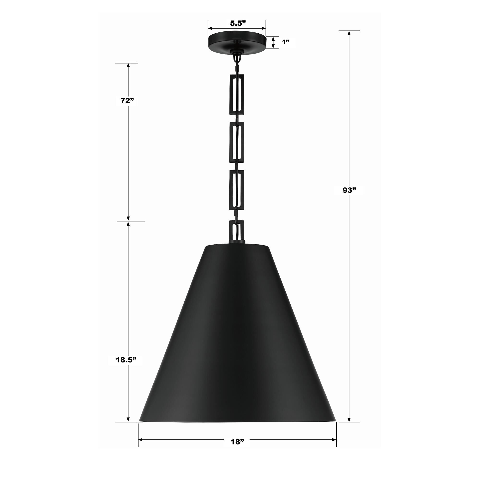 Shown in Matte Black + Antique Gold finish and Iron glass and Black shade