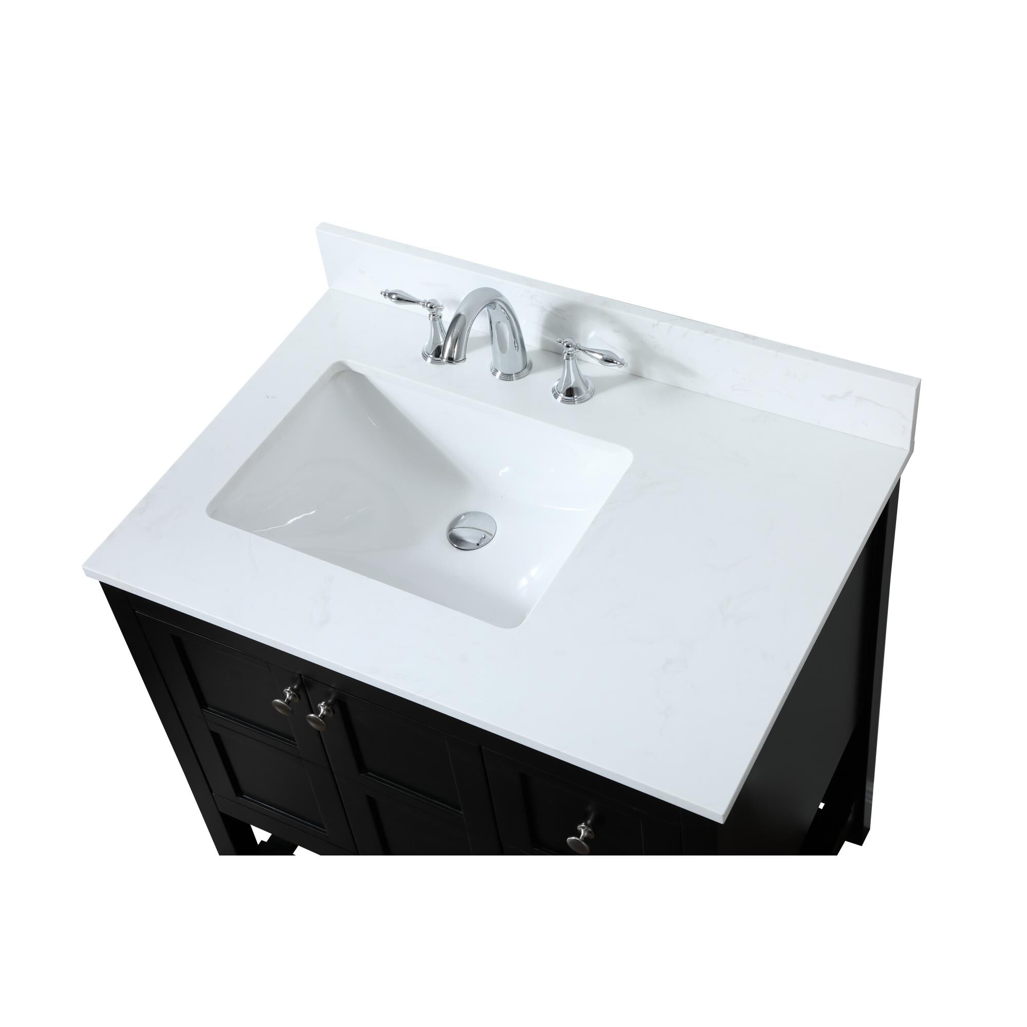 Shown in Black finish