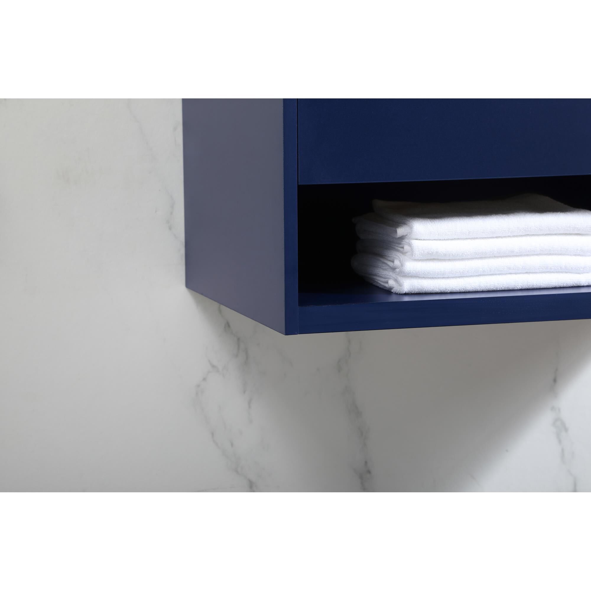 Shown in Blue finish