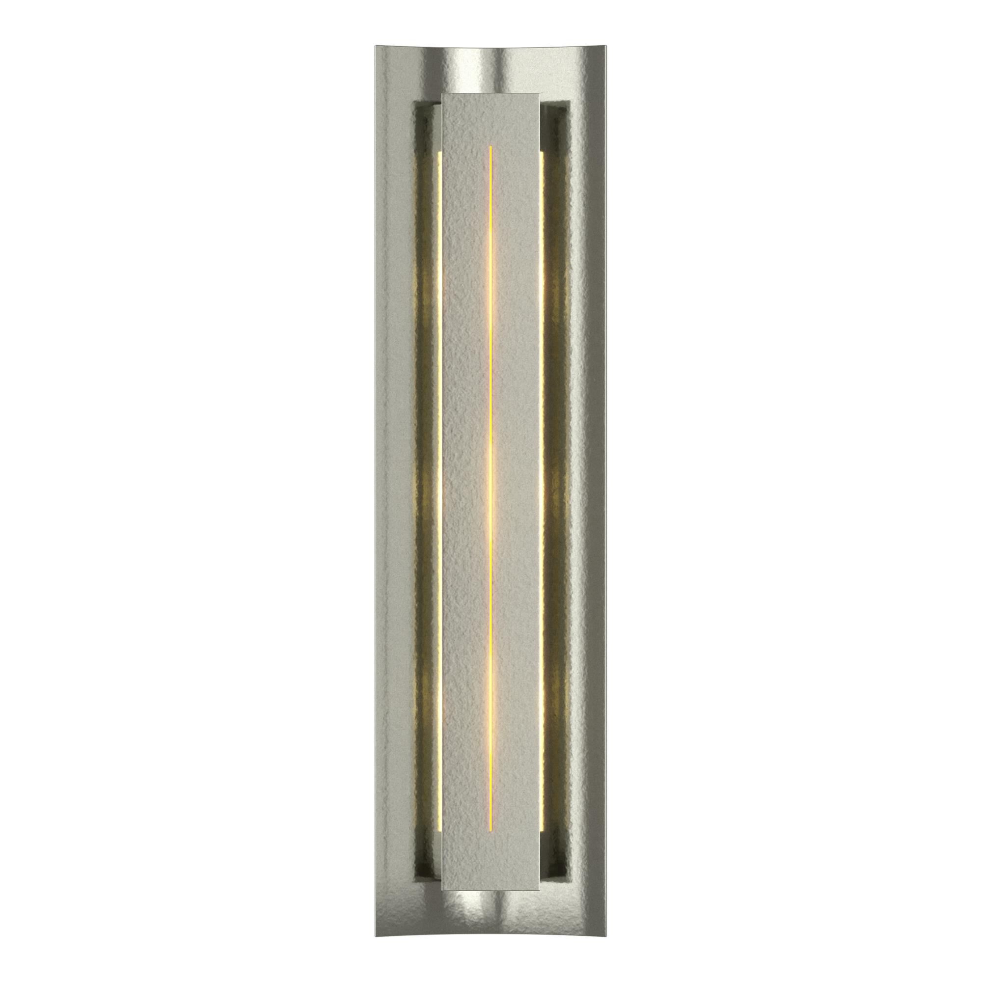 Shown in Sterling finish and Ivory Art glass