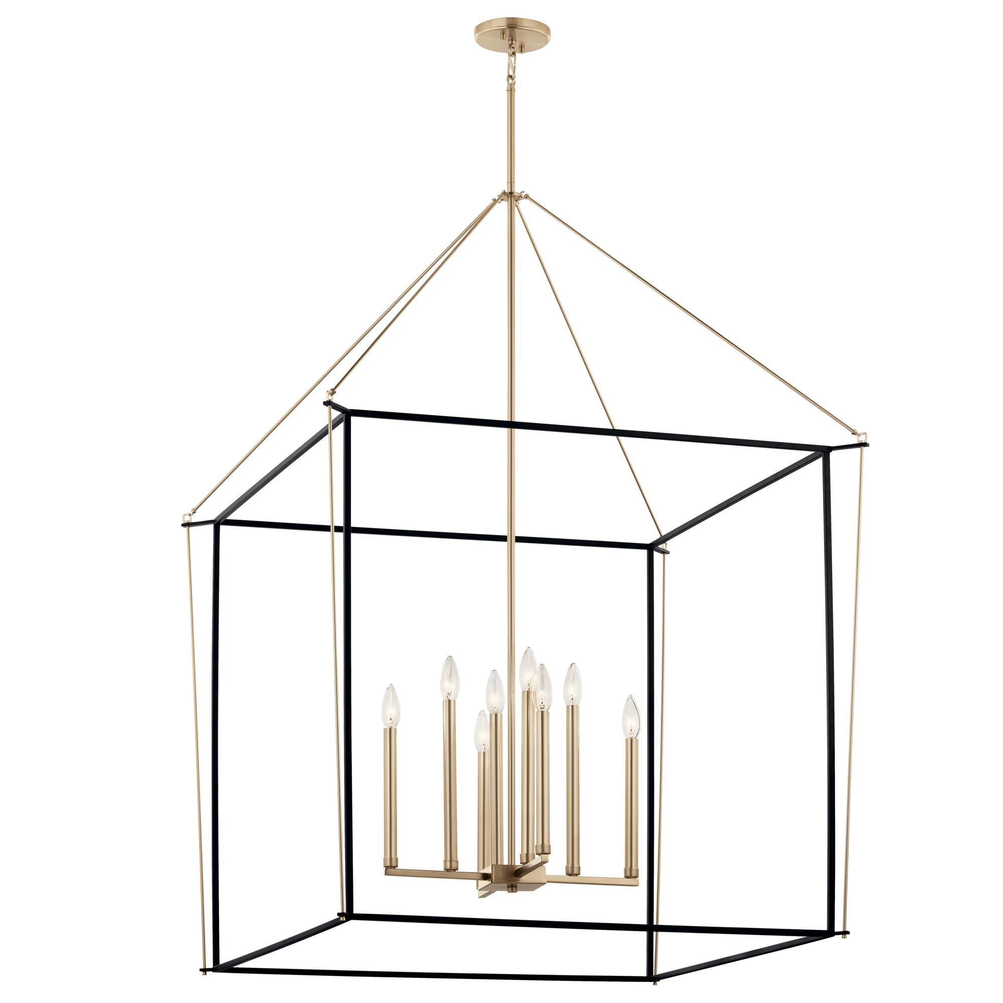 Eisley 35 Inch Cage Pendant by Kichler Lighting