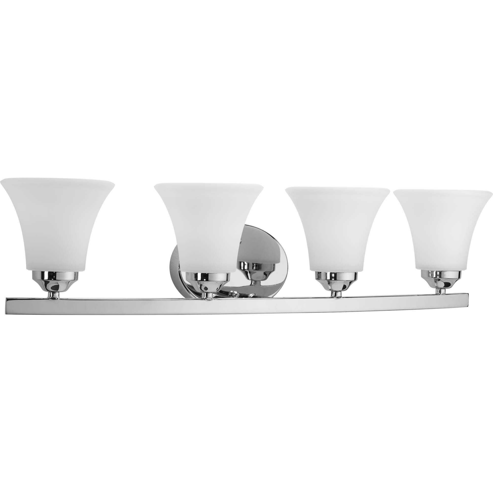 Adorn 28 Inch 4 Light Bath Vanity Light by Progress Lighting
