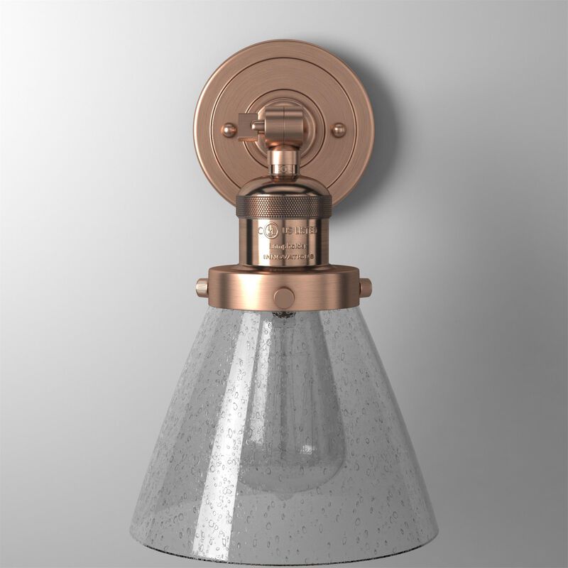 Bruno Marashlian Small Cone 10 Inch Wall Sconce by Innovations Lighting