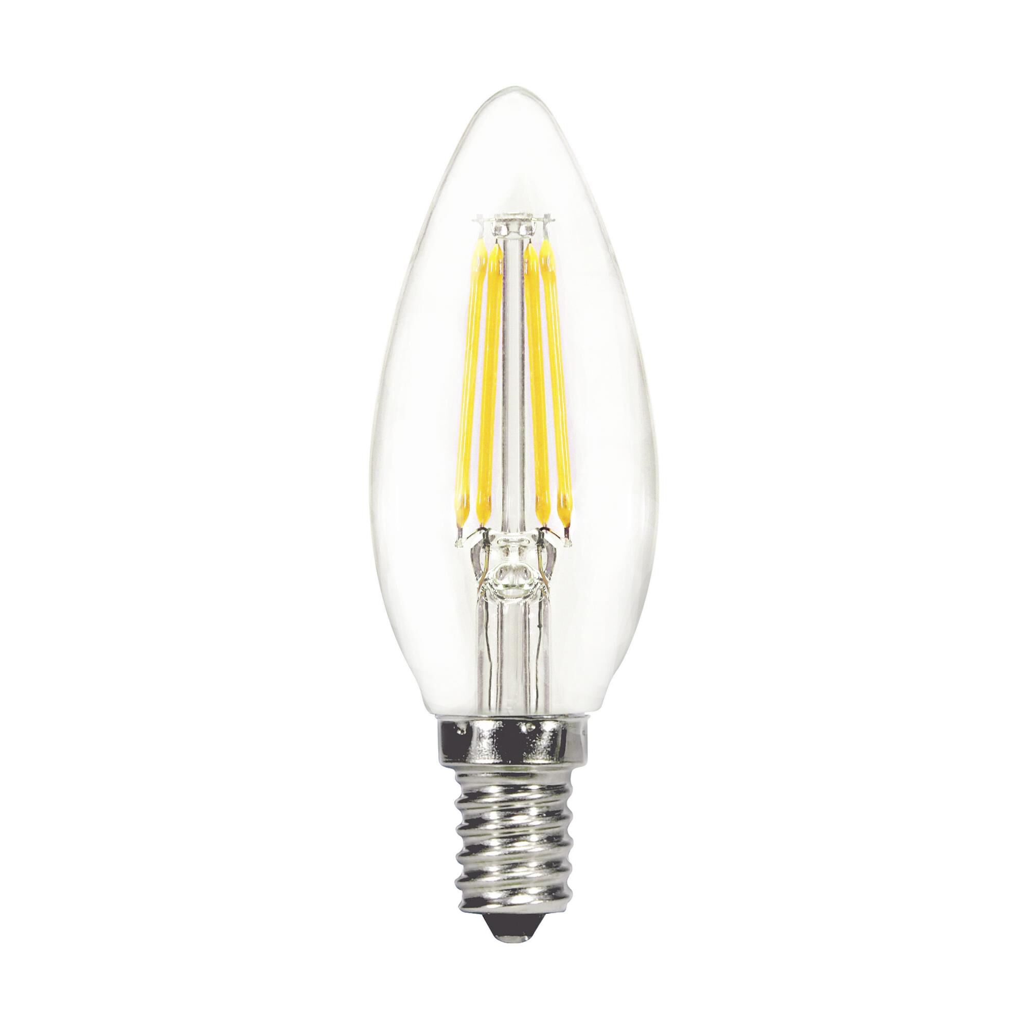 Dimmable 4 Watt 3000K B11 LED Light Bulb,
