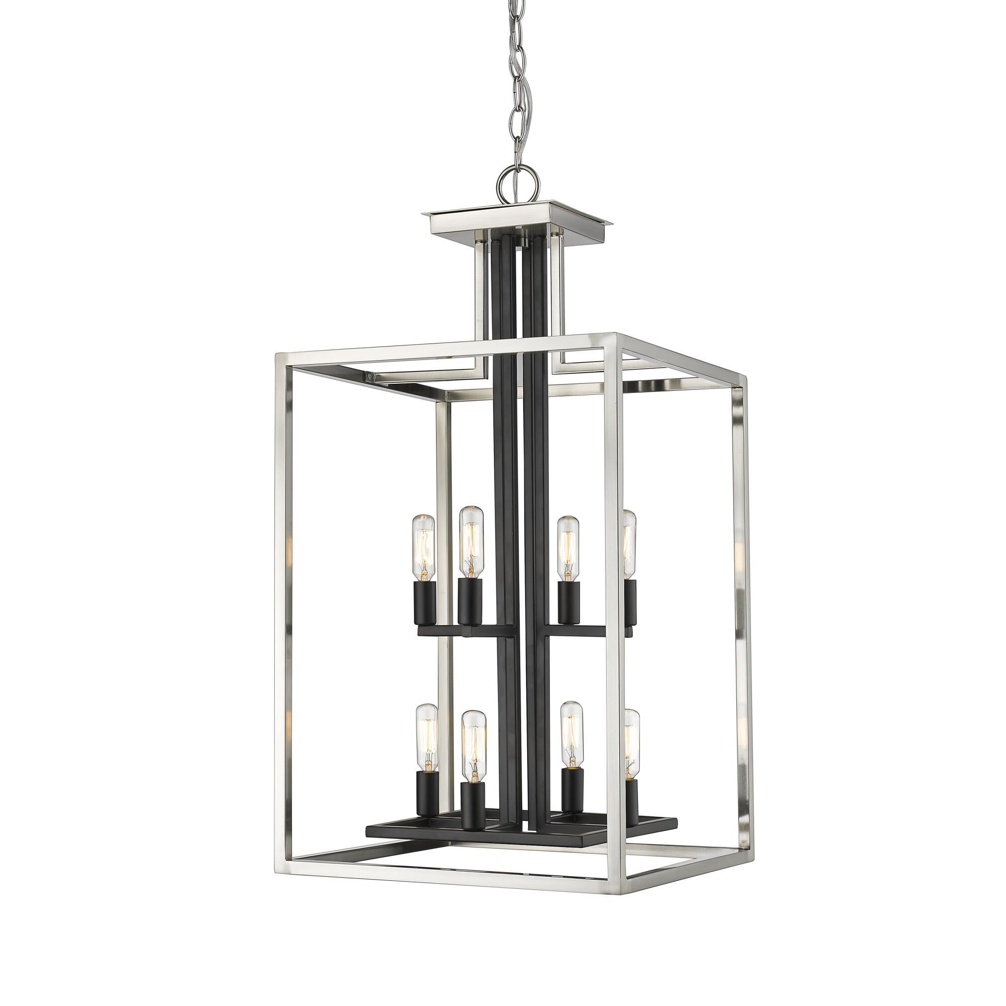 Quadra 15 Inch Cage Pendant by Z-Lite